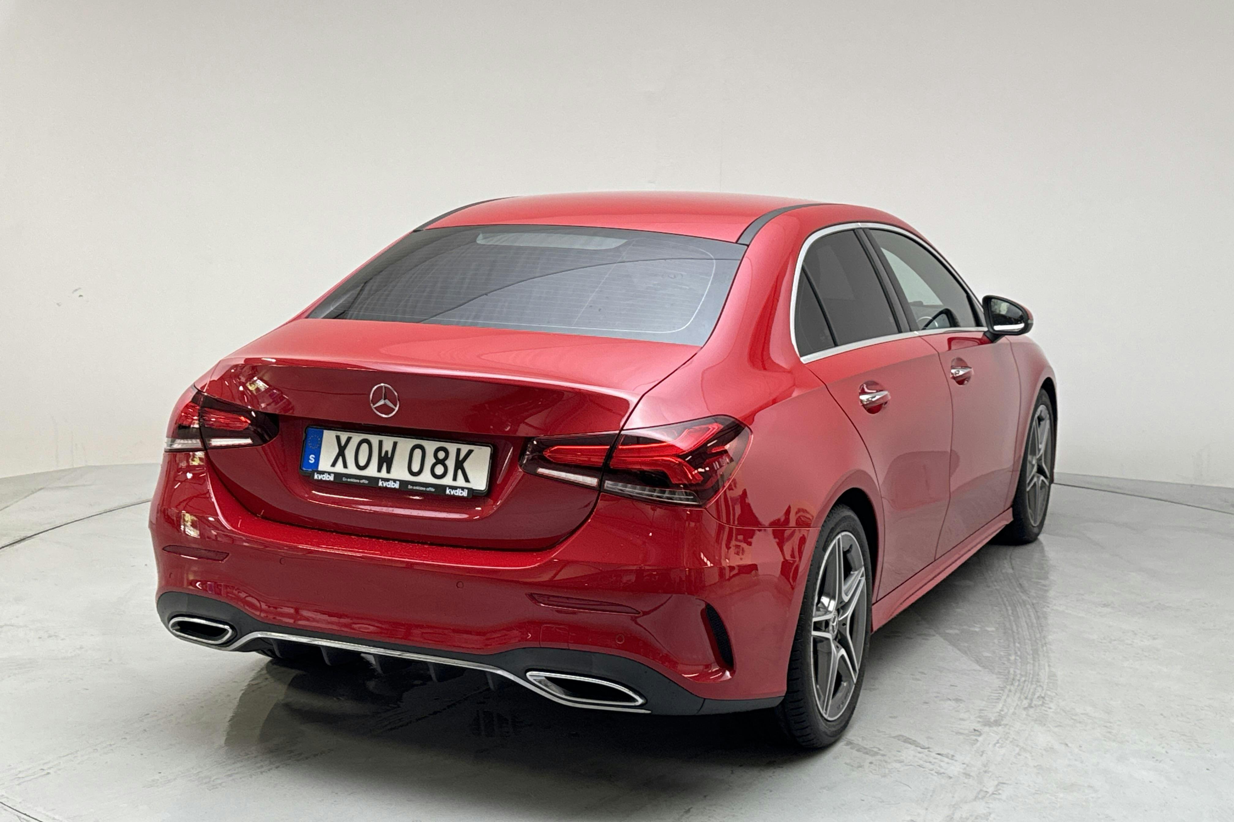 Mercedes A 200 Sedan V177 (163hk) - 99 070 km - Automatic - red - 2020