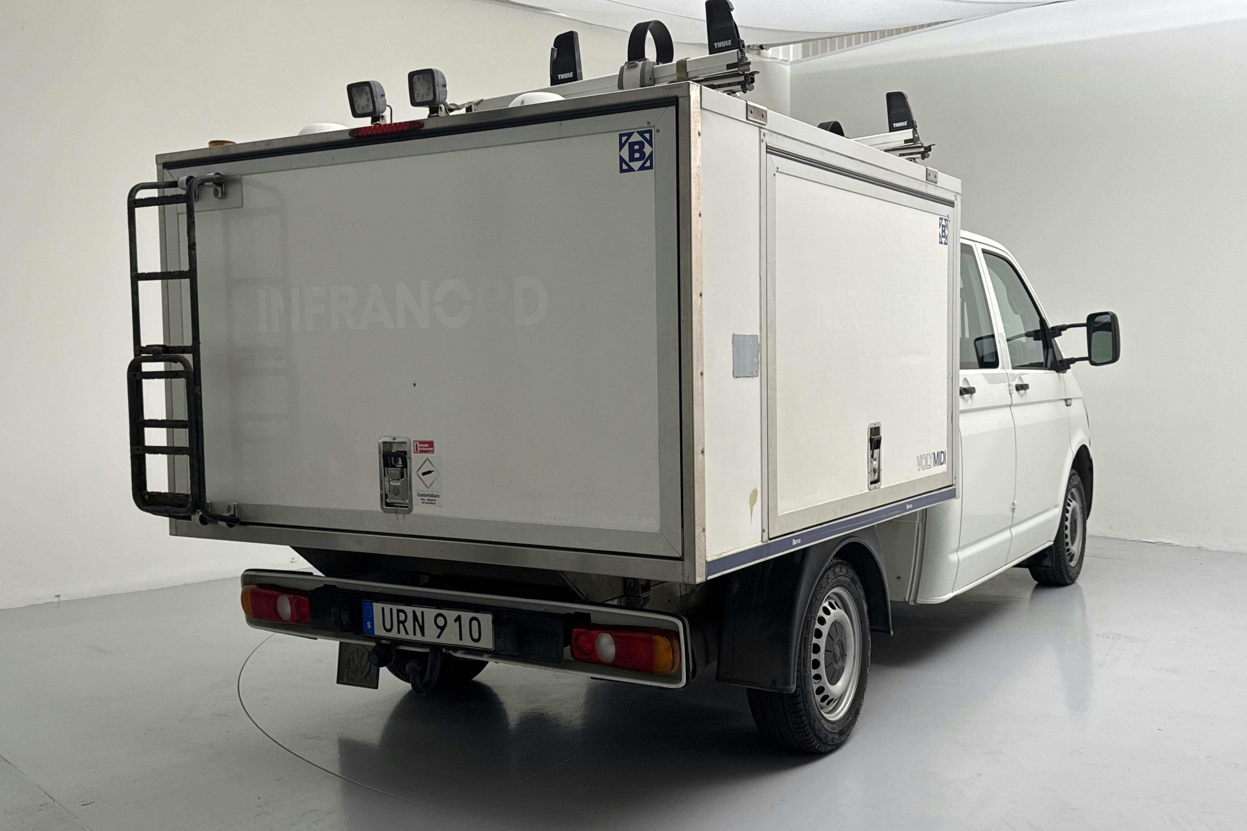VW Transporter T6 2.0 TDI BMT 4MOTION (150hk) - 133 220 km - Käsitsi - valge - 2018
