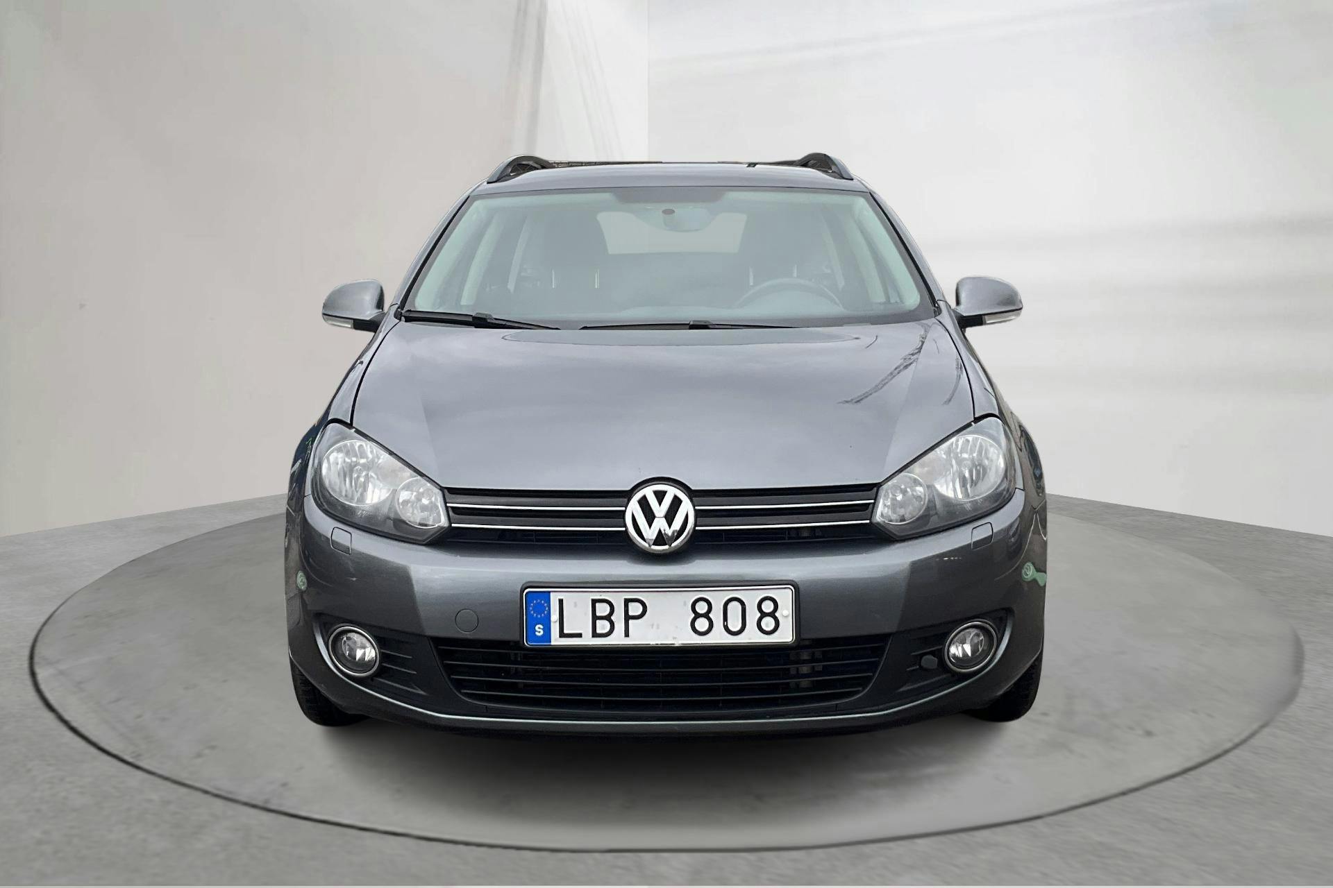 VW Golf VI 1.6 MultiFuel E85 Variant (102hk) - 97 360 km - Käsitsi - Dark Grey - 2011