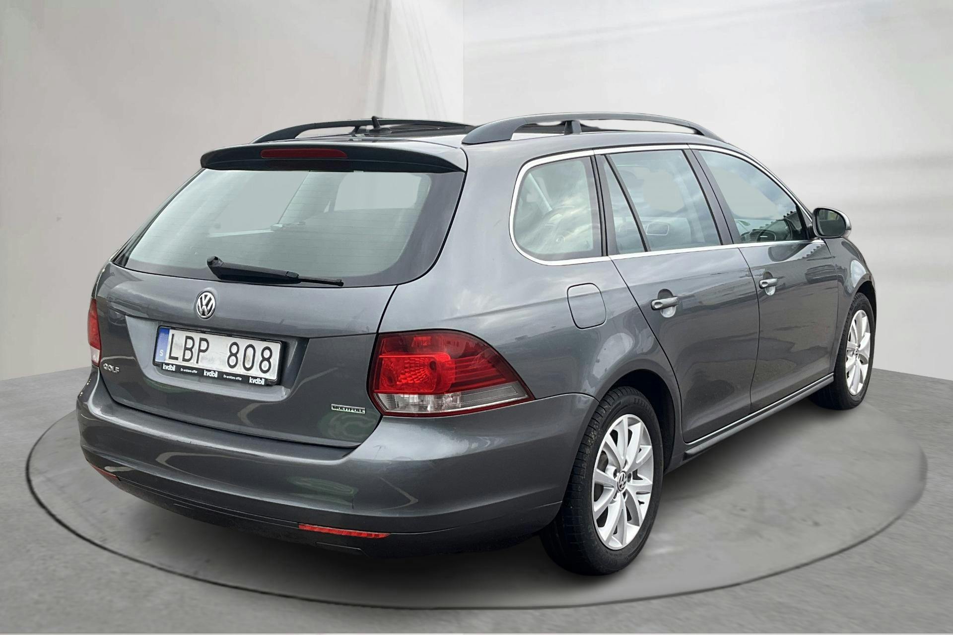 VW Golf VI 1.6 MultiFuel E85 Variant (102hk) - 97 360 km - Käsitsi - Dark Grey - 2011