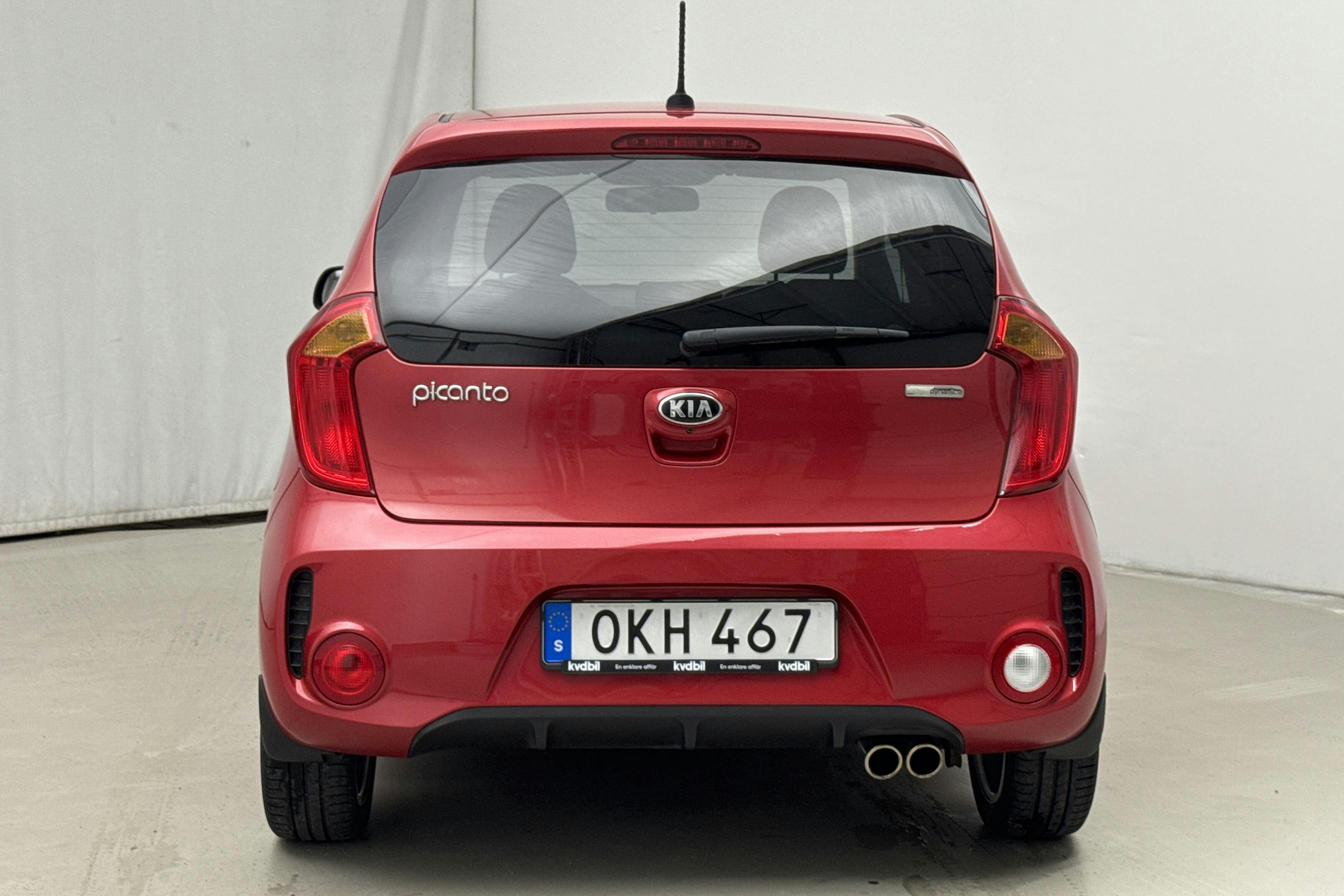 KIA Picanto 1.0 5dr (69hk) - 5 160 mil - Manuell - röd - 2017