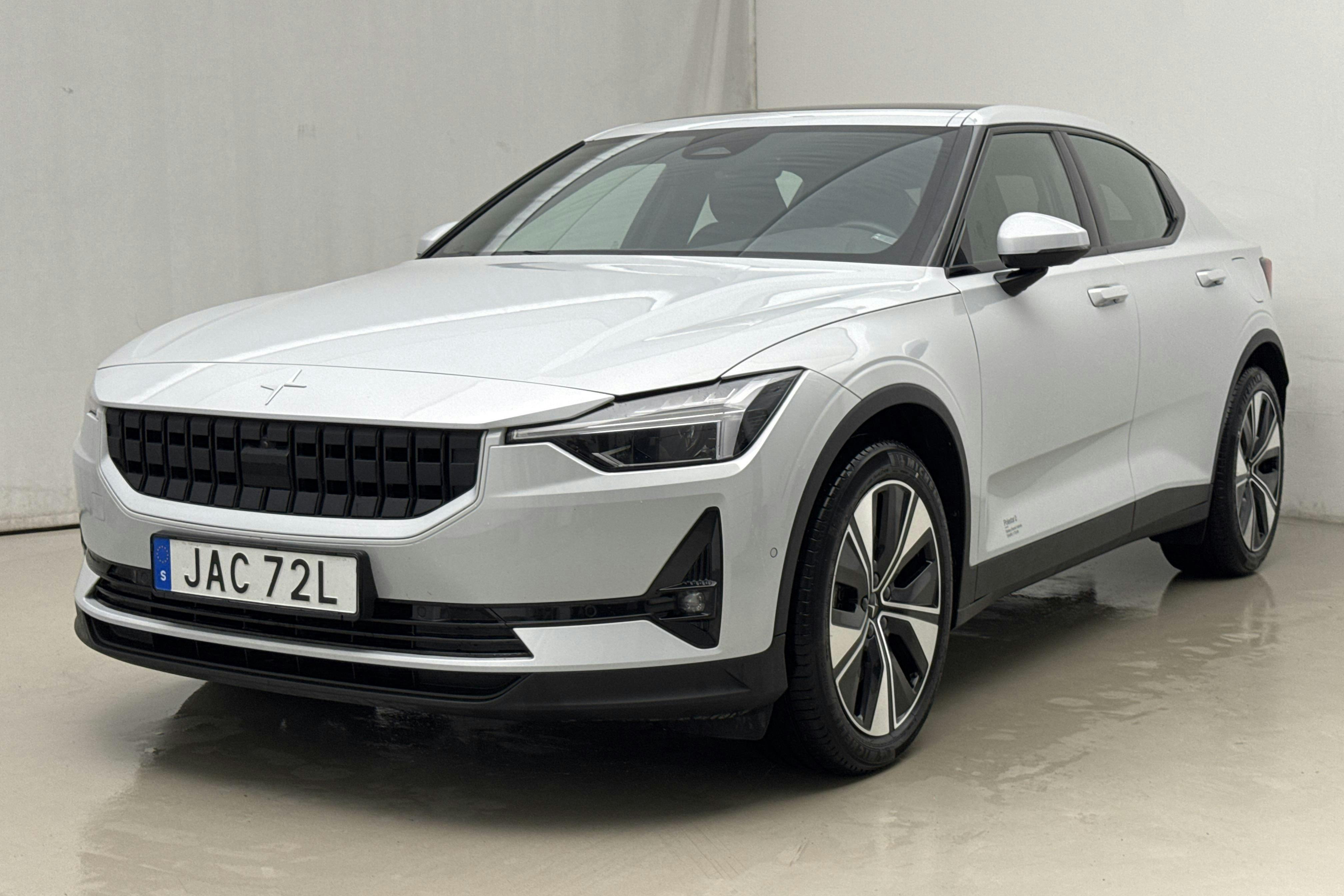 Presentation photo 1 of 24: Polestar 2 Long range Single motor (231hk) - 65 980 km - Automatic - silver - 2023