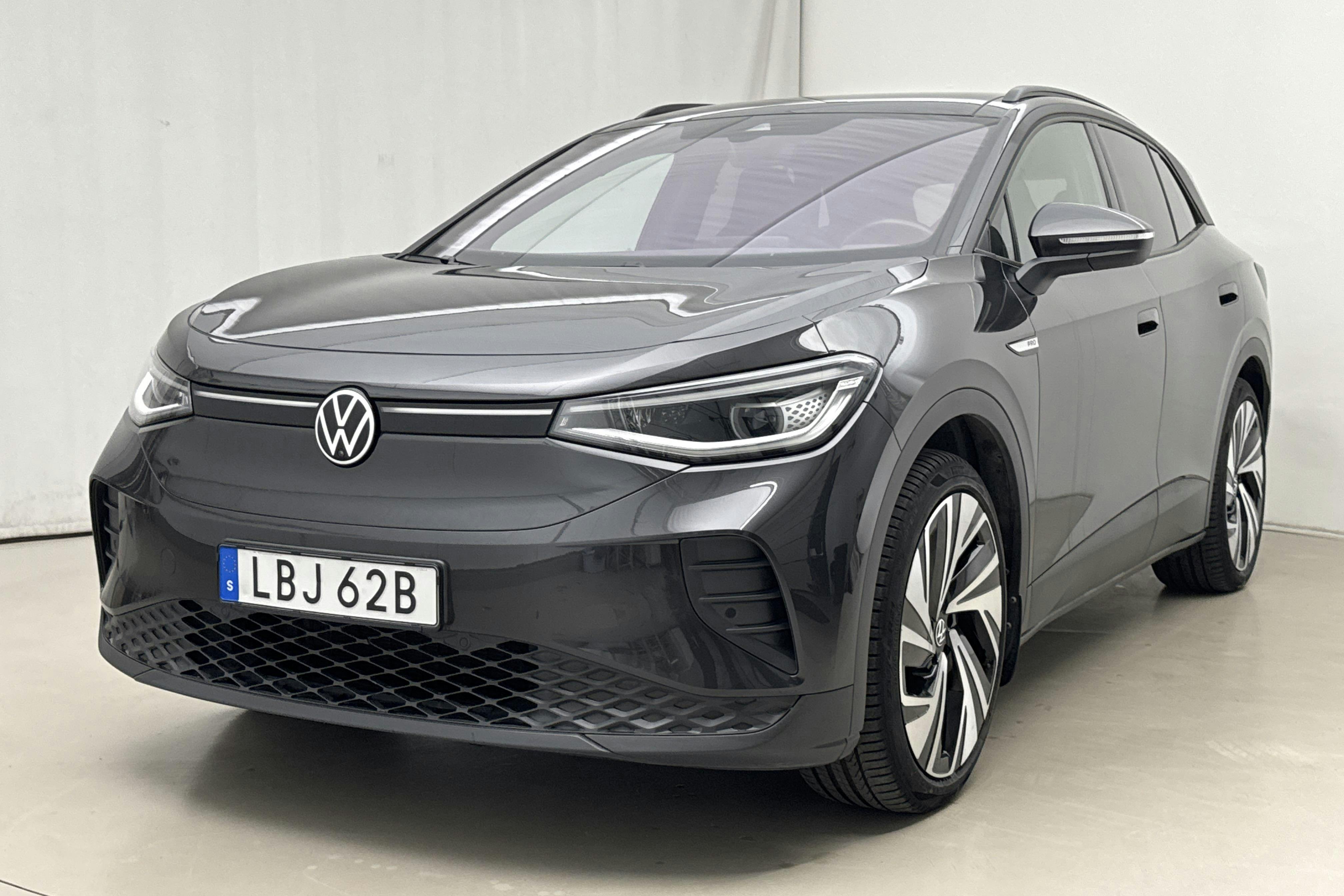 Presentation photo 1 of 23: VW ID.4 77kWh (204hk) - 62 650 km - Automatic - Dark Grey - 2021