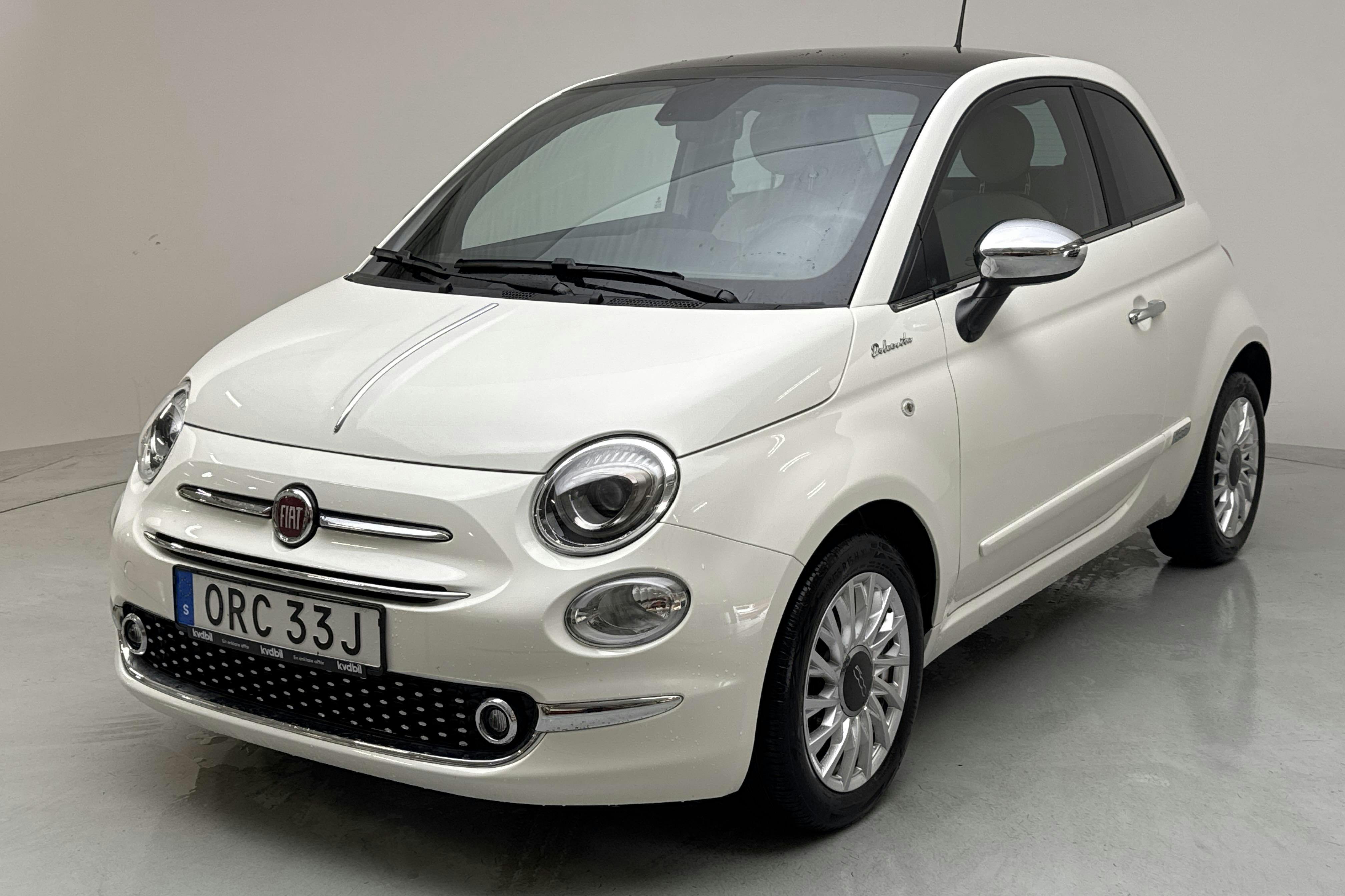 Fiat 500 Hybrid (70hk) - 10 970 km - Manual - white - 2022