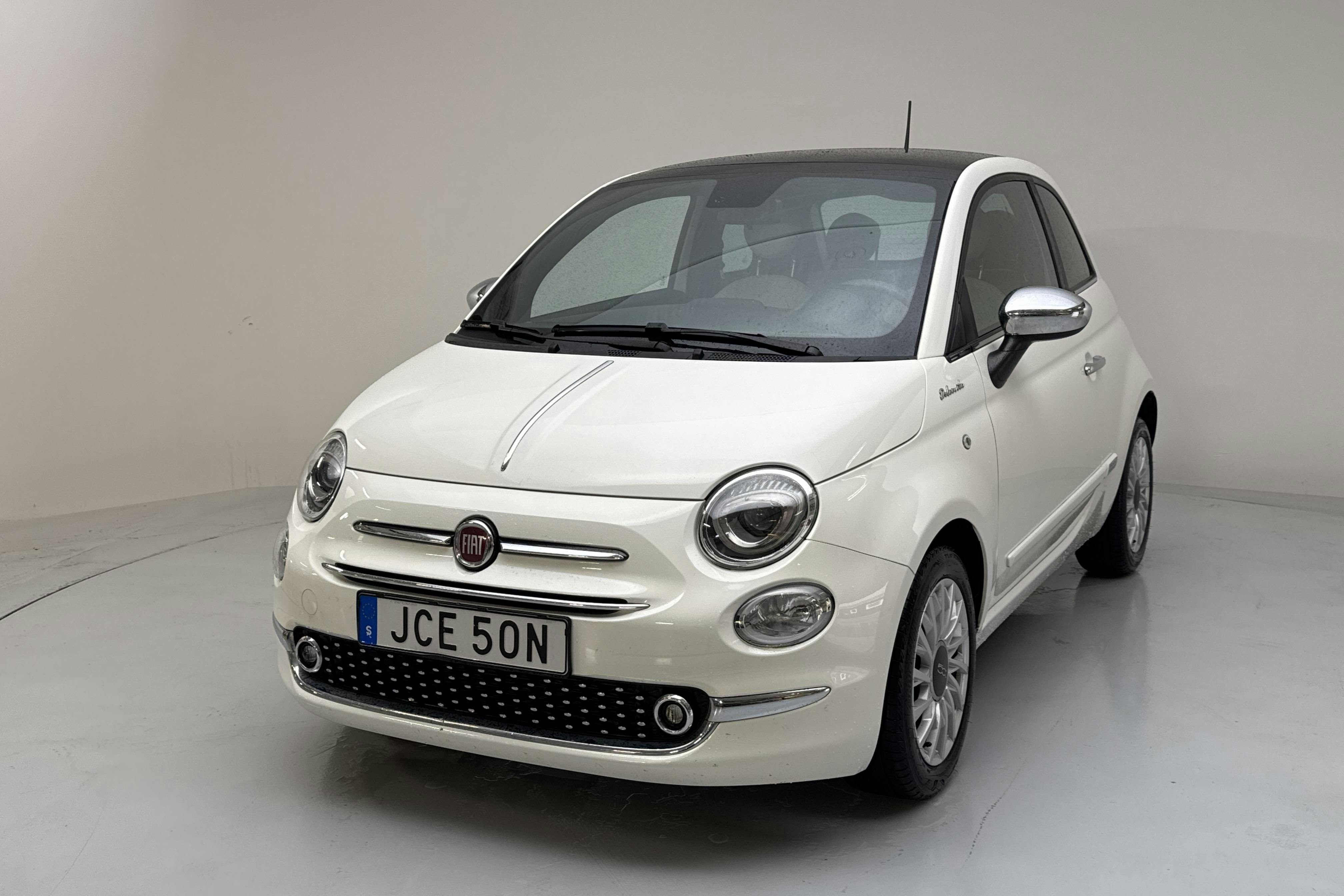 Fiat 500 Hybrid (70hk) - 18 960 km - Manual - white - 2022