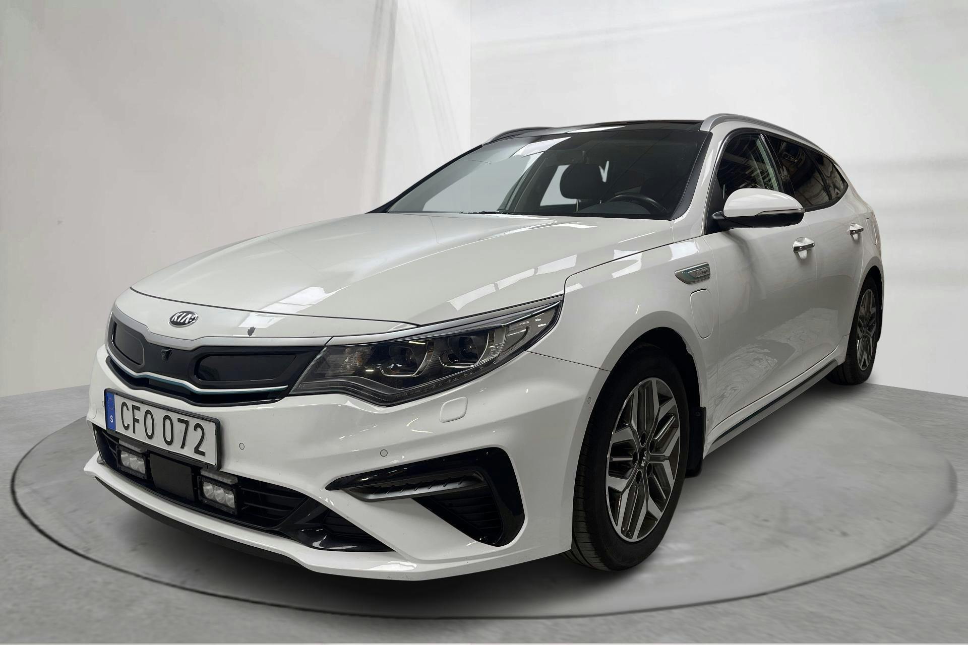 KIA Optima 2.0 GDi Plug-in Hybrid SW (205hk) - 104 060 km - Automatic - white - 2019