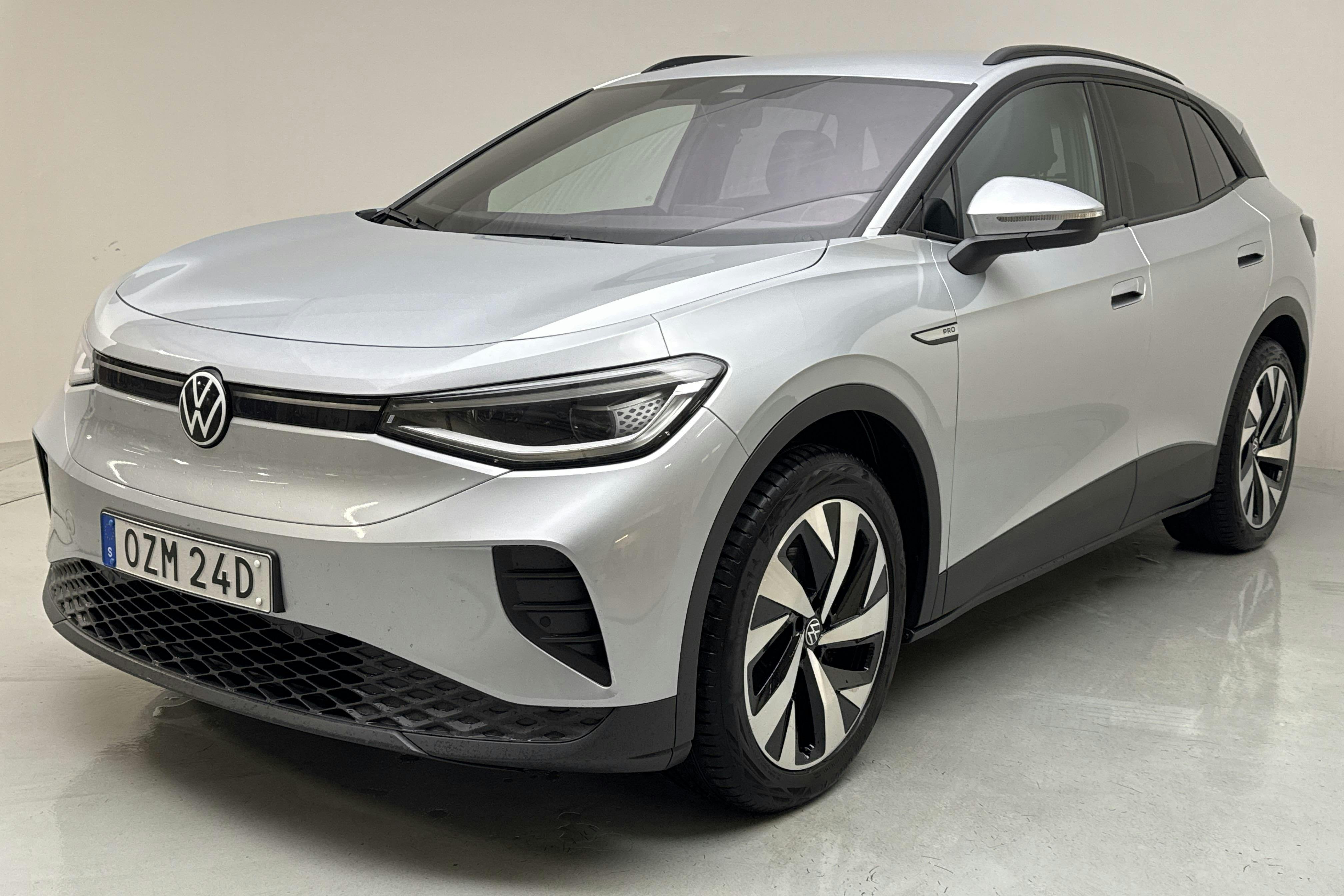 VW ID.4 77kWh (204hk) - 109 600 km - Automatic - silver - 2021