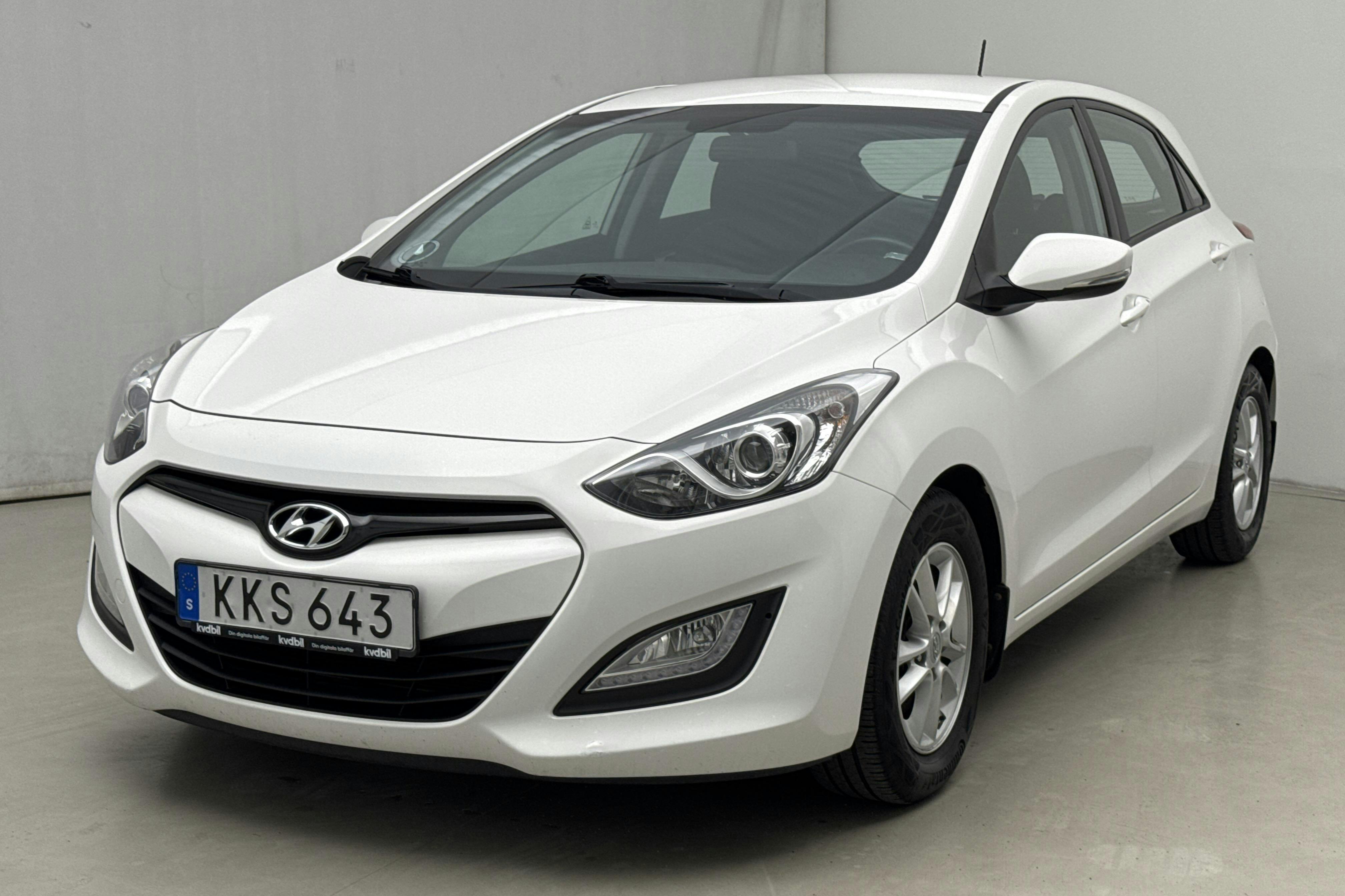Hyundai i30 1.6 GDI 5dr (135hk) - 108 900 km - Manual - white - 2014