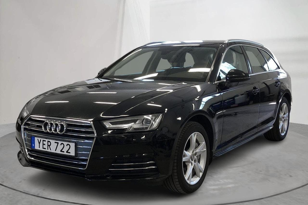 Audi A4 2.0 TDI Avant quattro (190hk) - 16 588 mil - Automat - svart - 2016