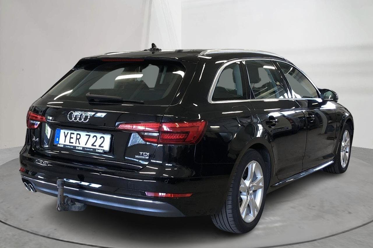 Audi A4 2.0 TDI Avant quattro (190hk) - 16 588 mil - Automat - svart - 2016