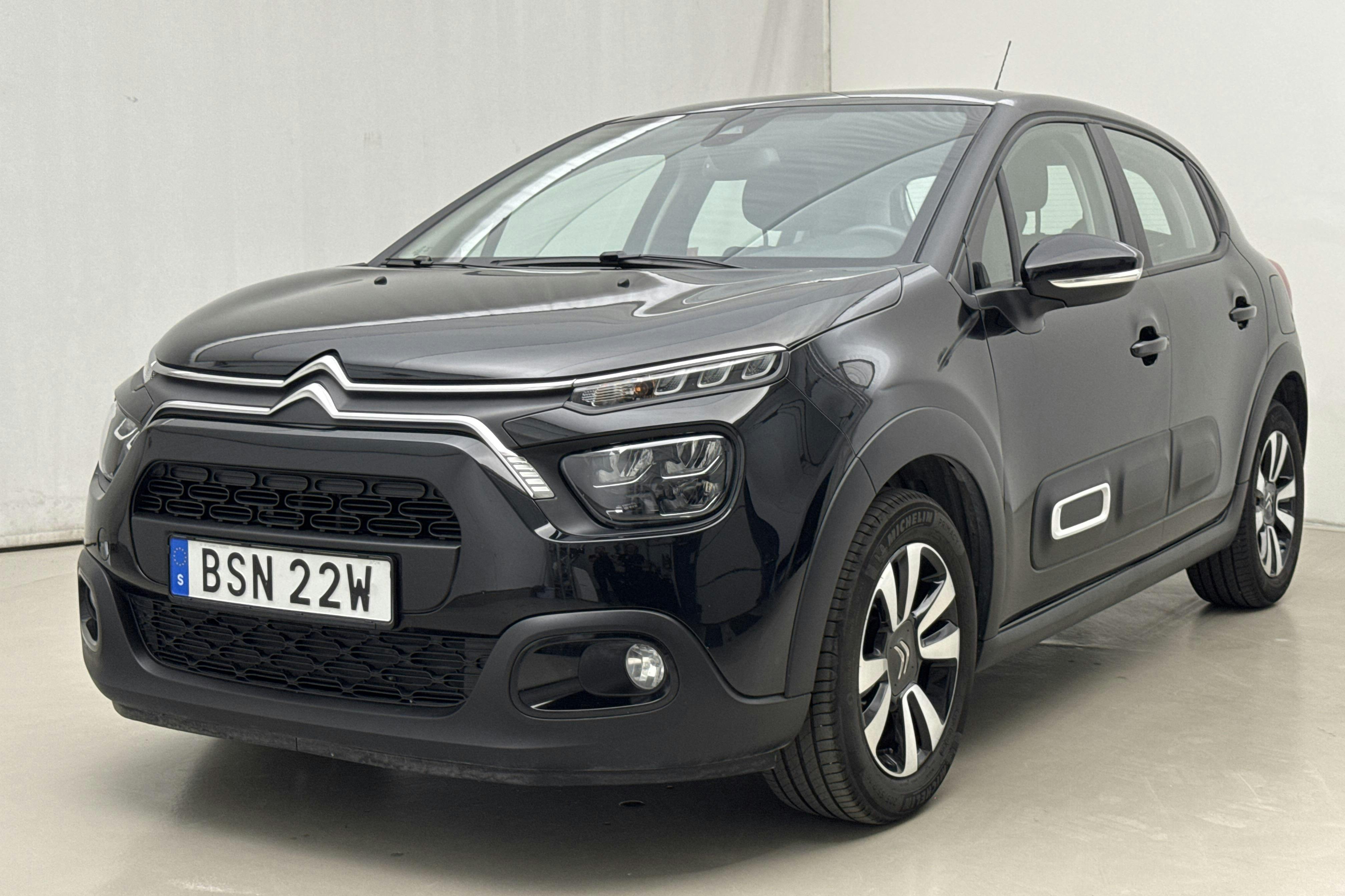 Citroën C3 PureTech (82hk) - 58 430 km - Manual - black - 2020