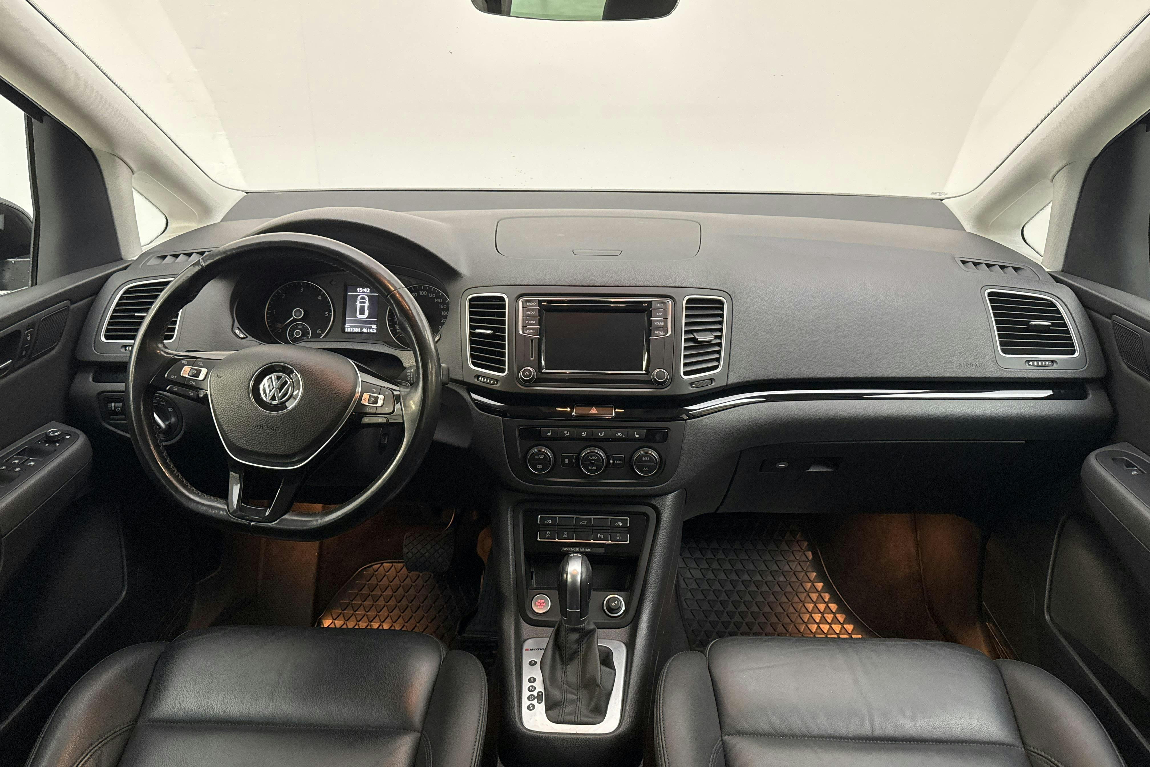 VW Sharan 2.0 TDI 4Motion (184hk) - 181 380 km - Automaatne - must - 2018