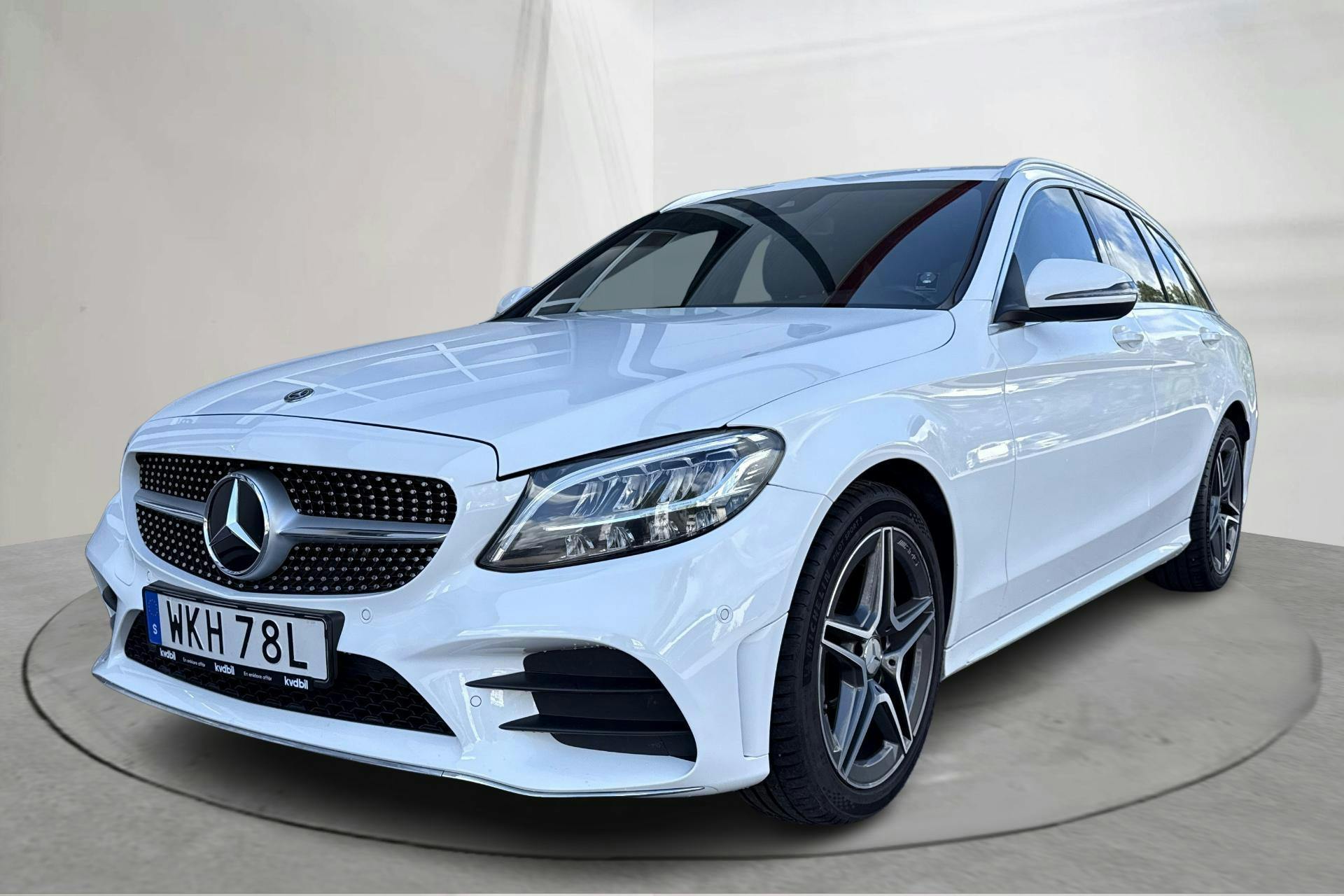 Mercedes C 200 d Kombi S205 (160hk) - 11 711 mil - Automat - vit - 2019
