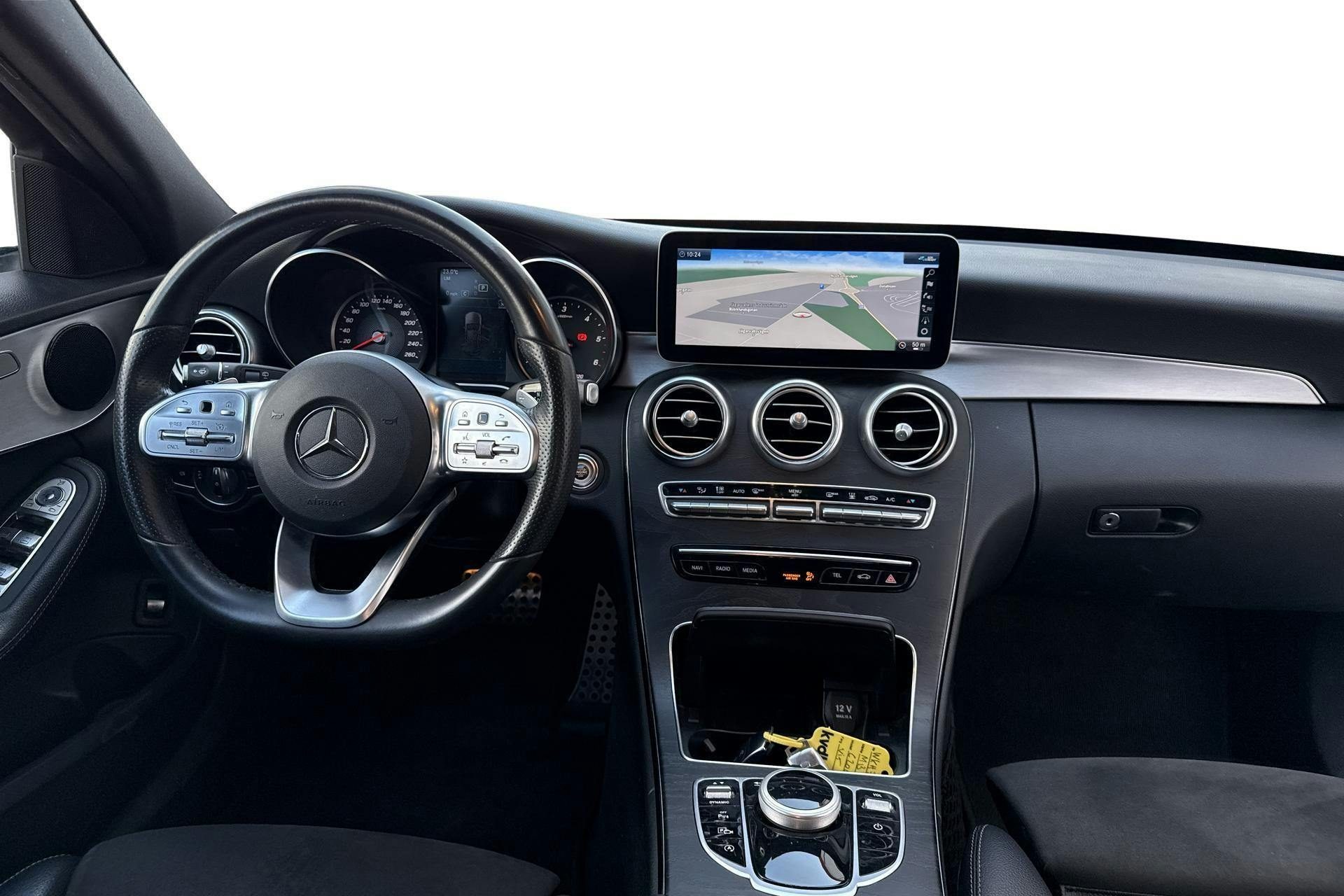 Mercedes C 200 d Kombi S205 (160hk) - 117 110 km - Automaatne - valge - 2019