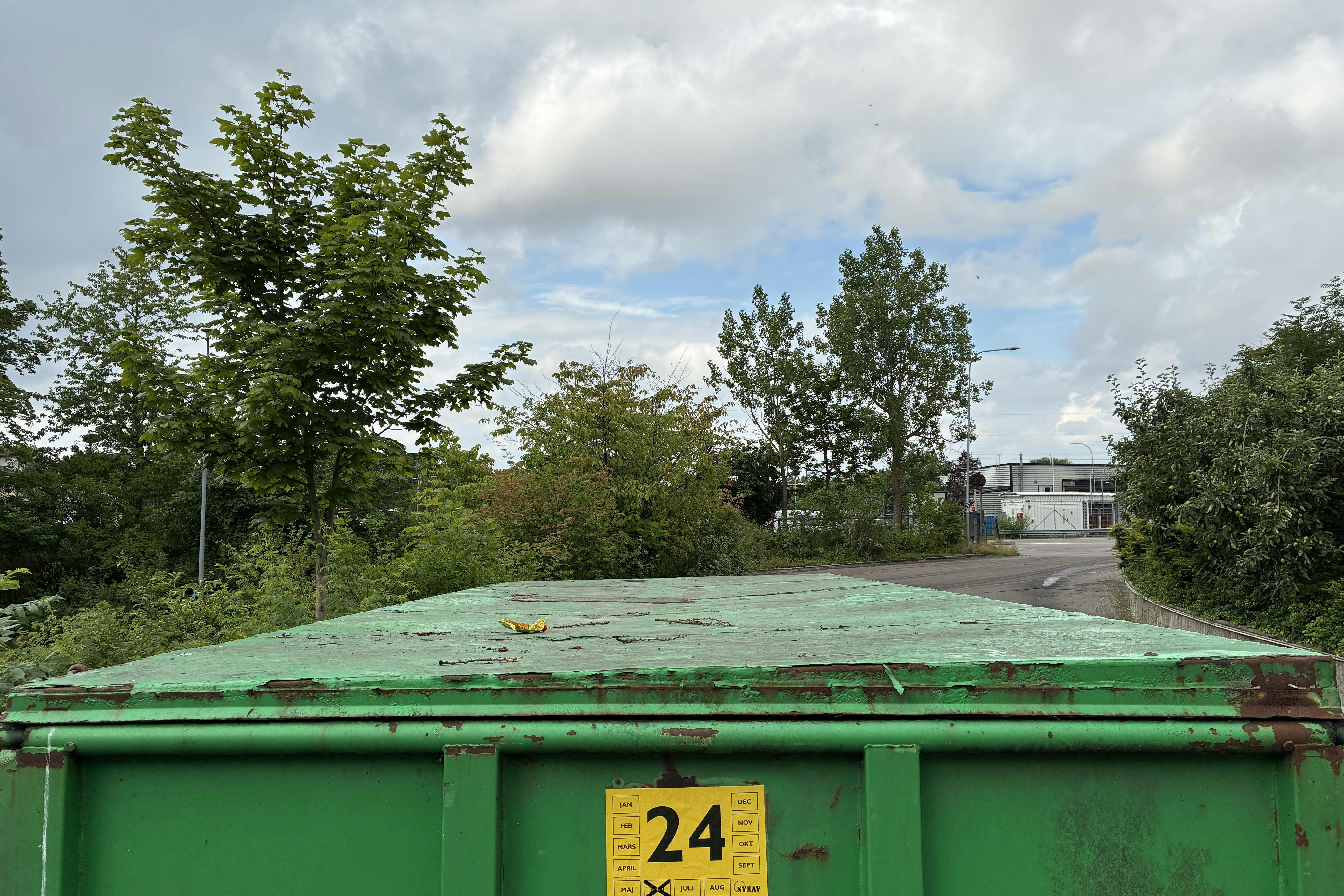 Presentationsfoto 15 av 15: CMT Slamcontainer 22m3 - 0 km - 2011
