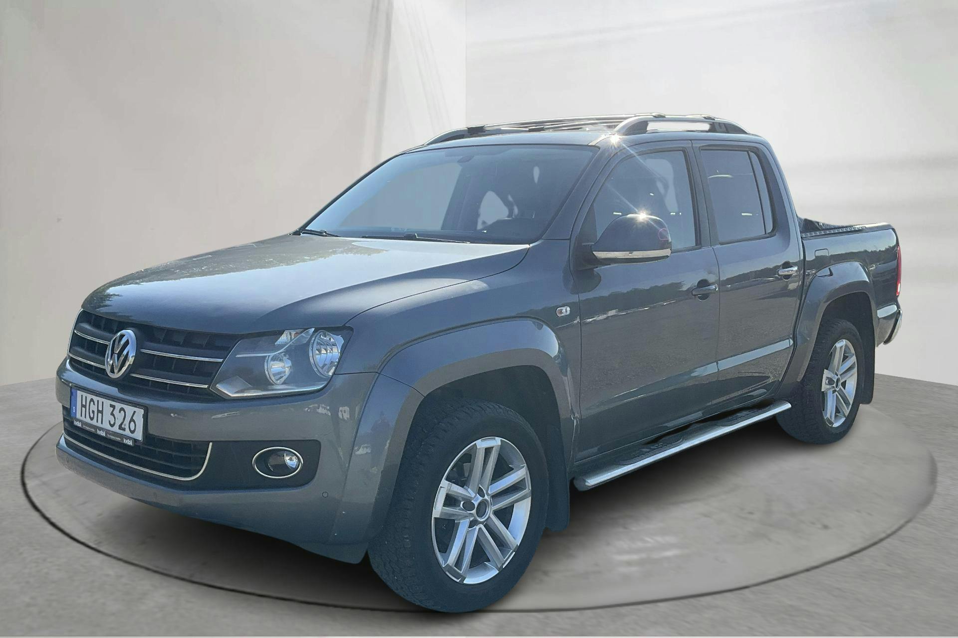 Presentationsfoto 1 av 15: VW Amarok 2.0 TDI 4motion (180hk) - 23 131 mil - Automat - grå - 2014