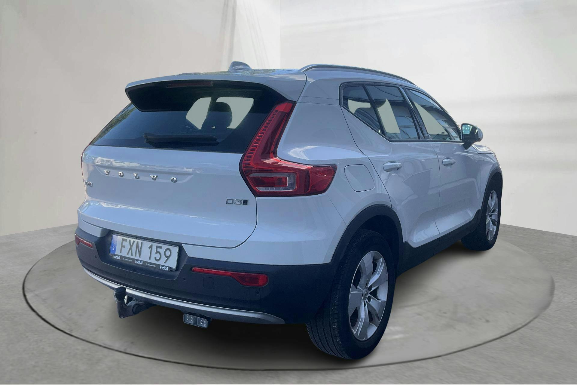 Volvo XC40 D3 AWD (150hk) - 14 004 mil - Automat - vit - 2019