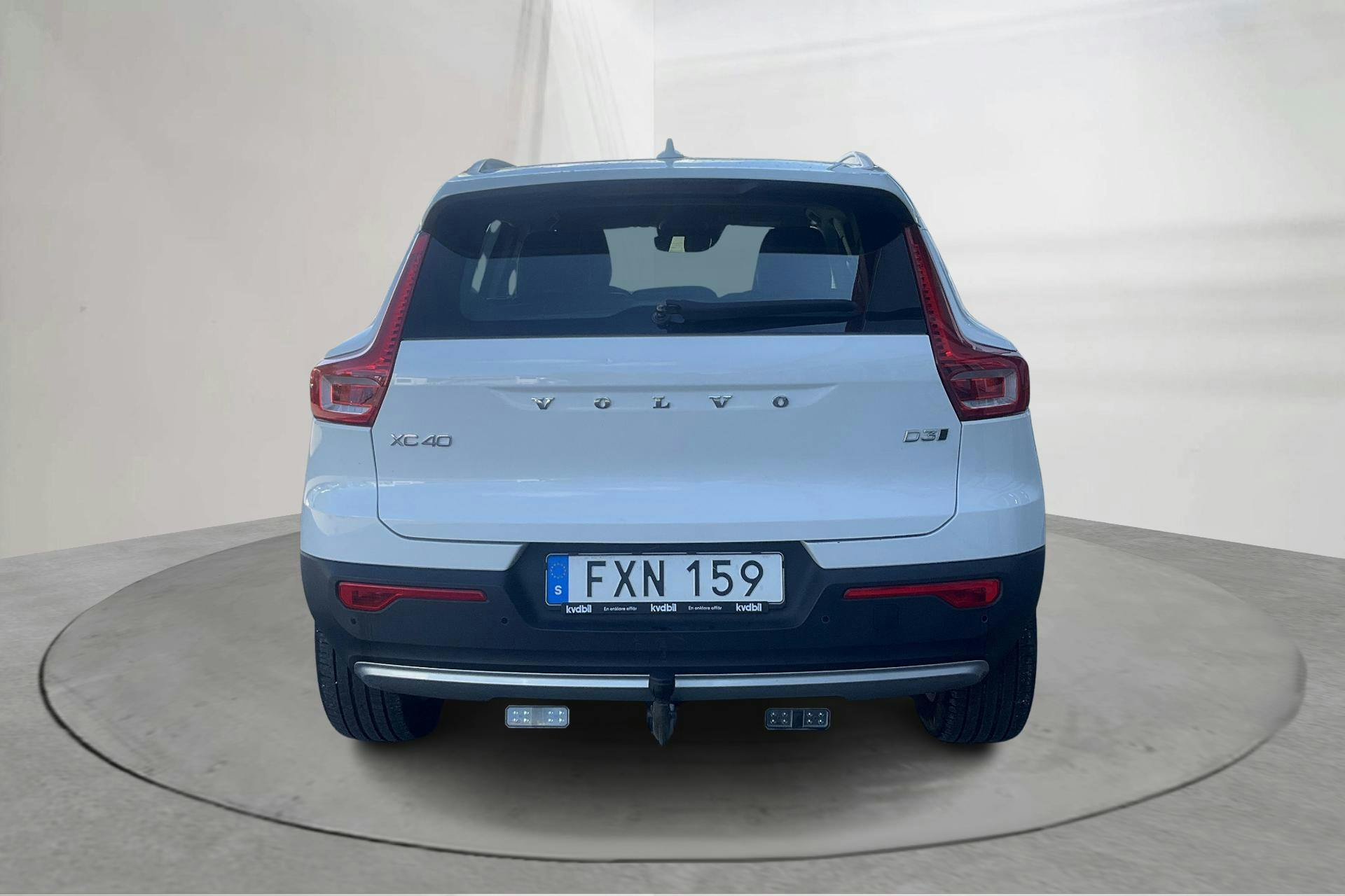 Volvo XC40 D3 AWD (150hk) - 14 004 mil - Automat - vit - 2019