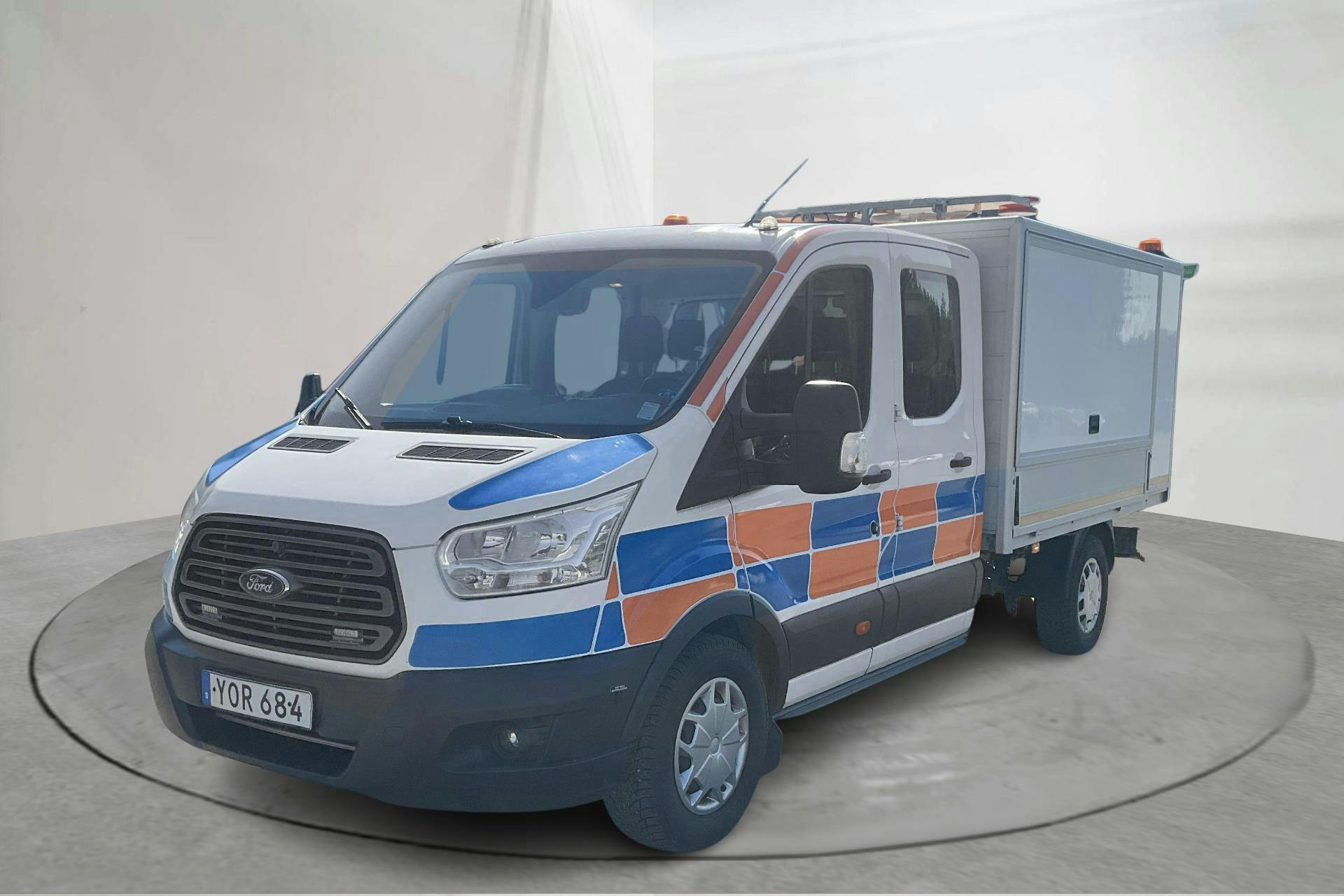 Ford Transit Chassi 350 2.0 TDCi AWD (170hk) - 8 070 mil - Manuell - 2017