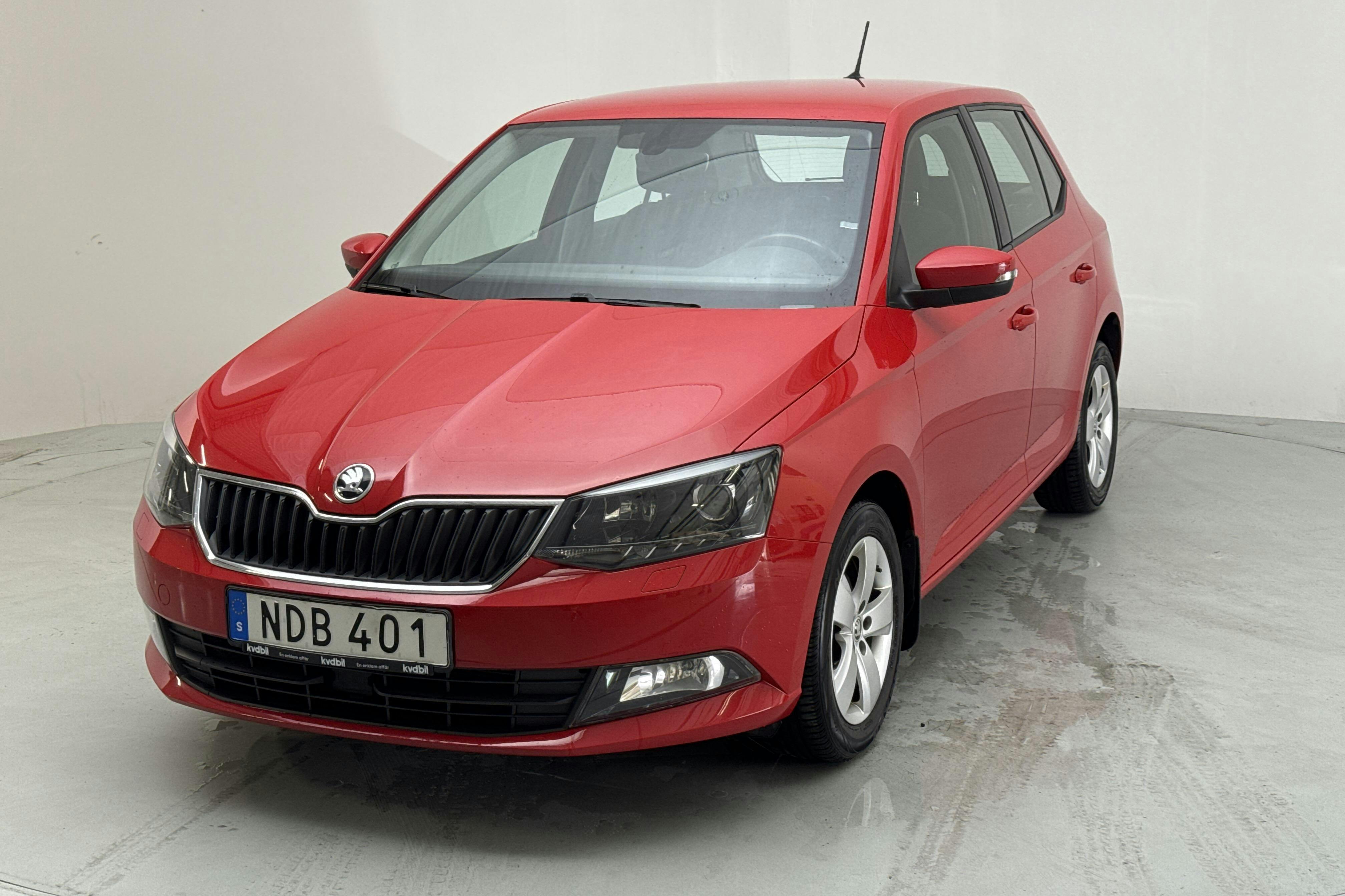 Skoda Fabia 1.0 TSI 5dr (95hk) - 88 800 km - Manual - red - 2018