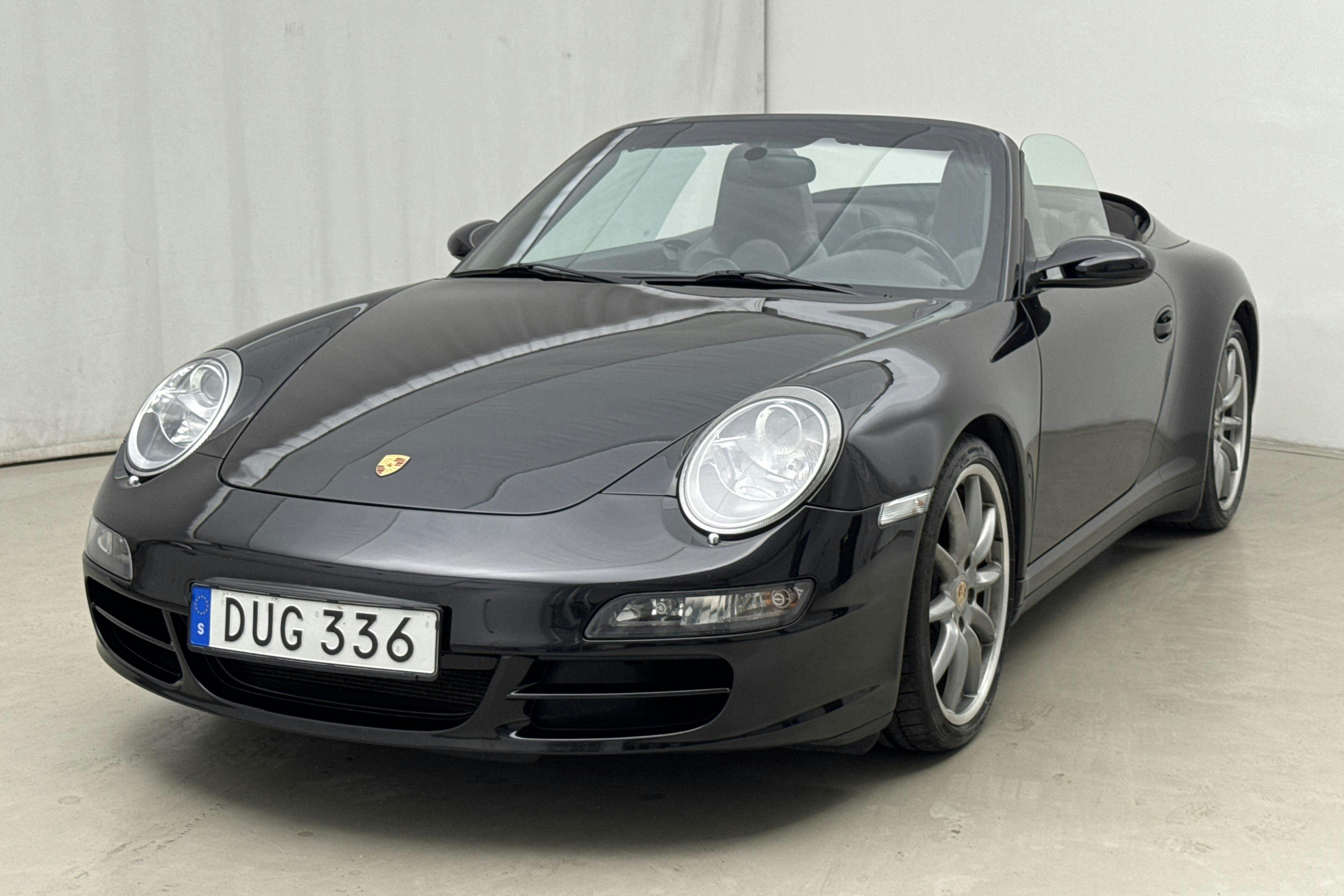 Porsche 911/997 Carrera 3.8 4S Cabriolet (355hk) - 88 170 km - Automaattinen - musta - 2007