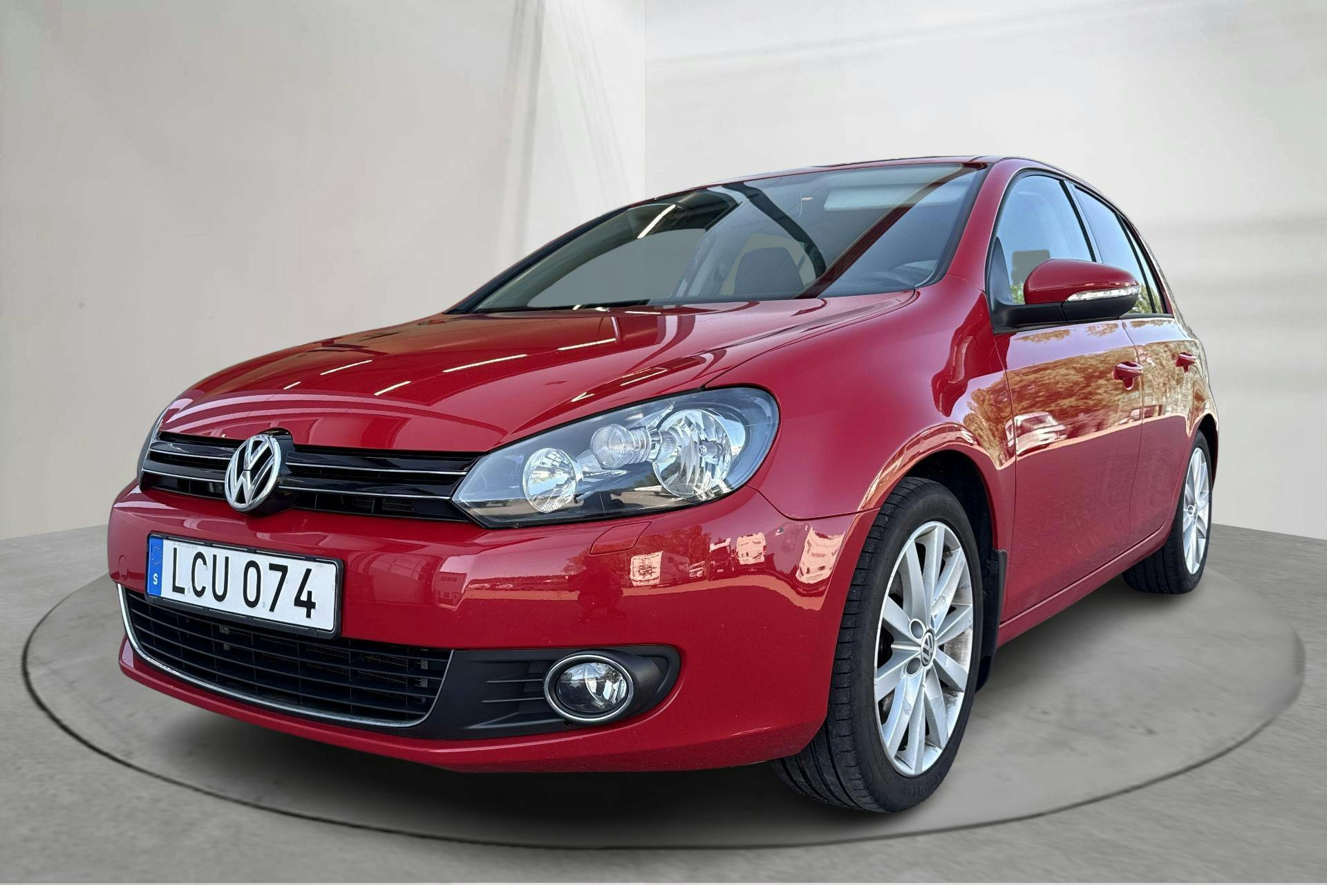 VW Golf VI GT 1.4 TSI 5dr (160hk) - 68 820 km - Manual - red - 2011