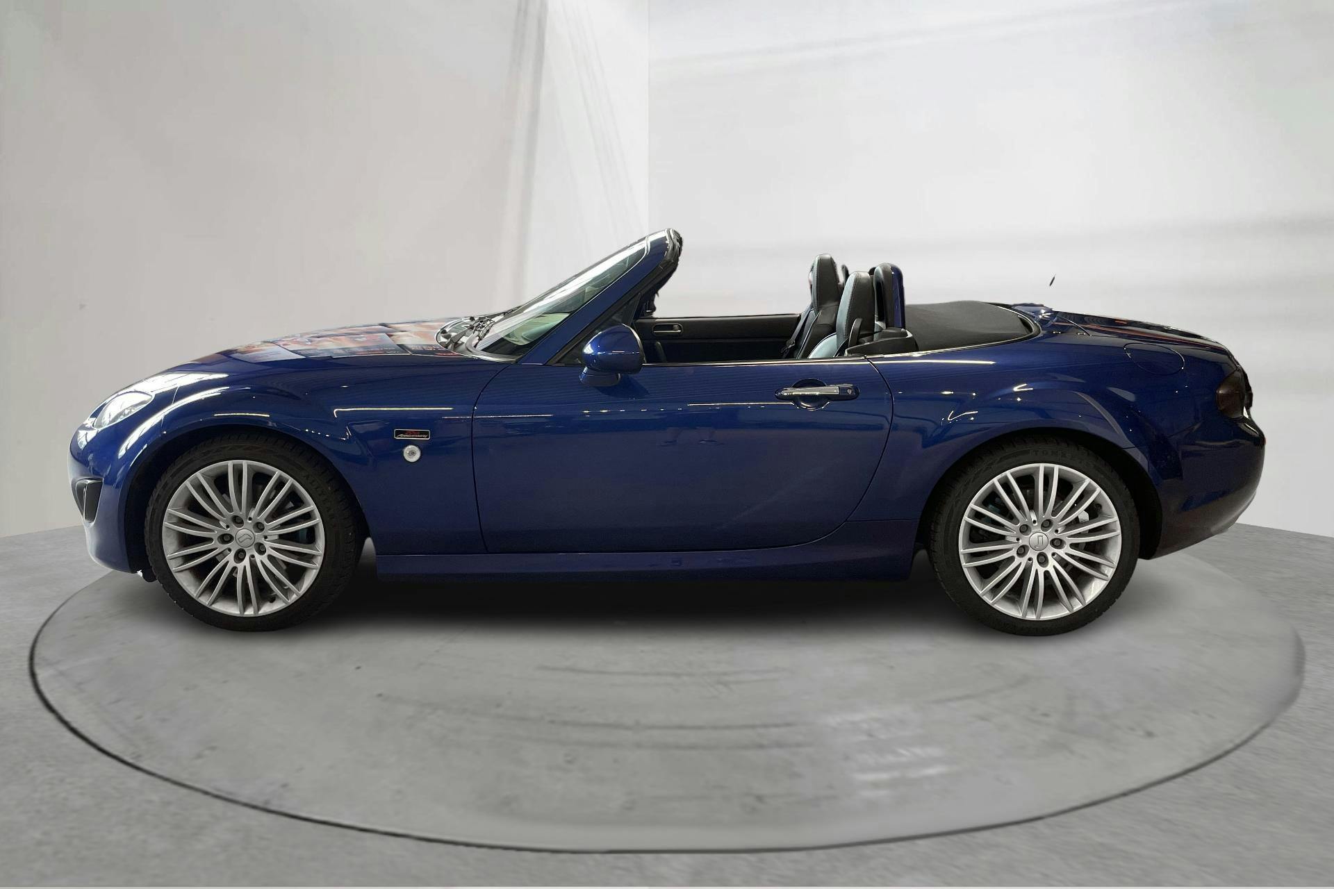 Presentation photo 2 of 17: Mazda MX-5 1.8 (126hk) - 87 180 km - Manual - blue - 2010