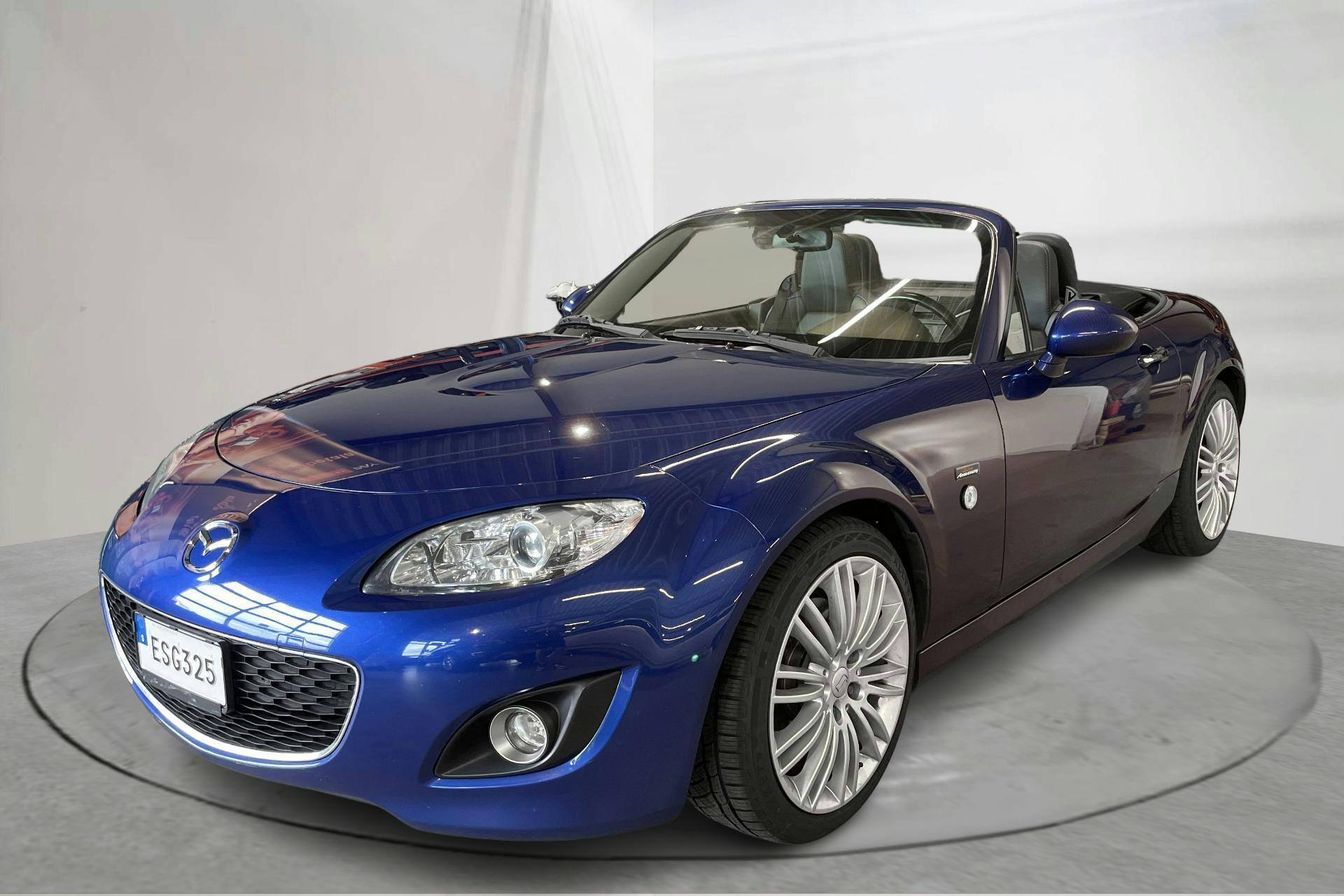 Presentation photo 1 of 17: Mazda MX-5 1.8 (126hk) - 87 180 km - Manual - blue - 2010