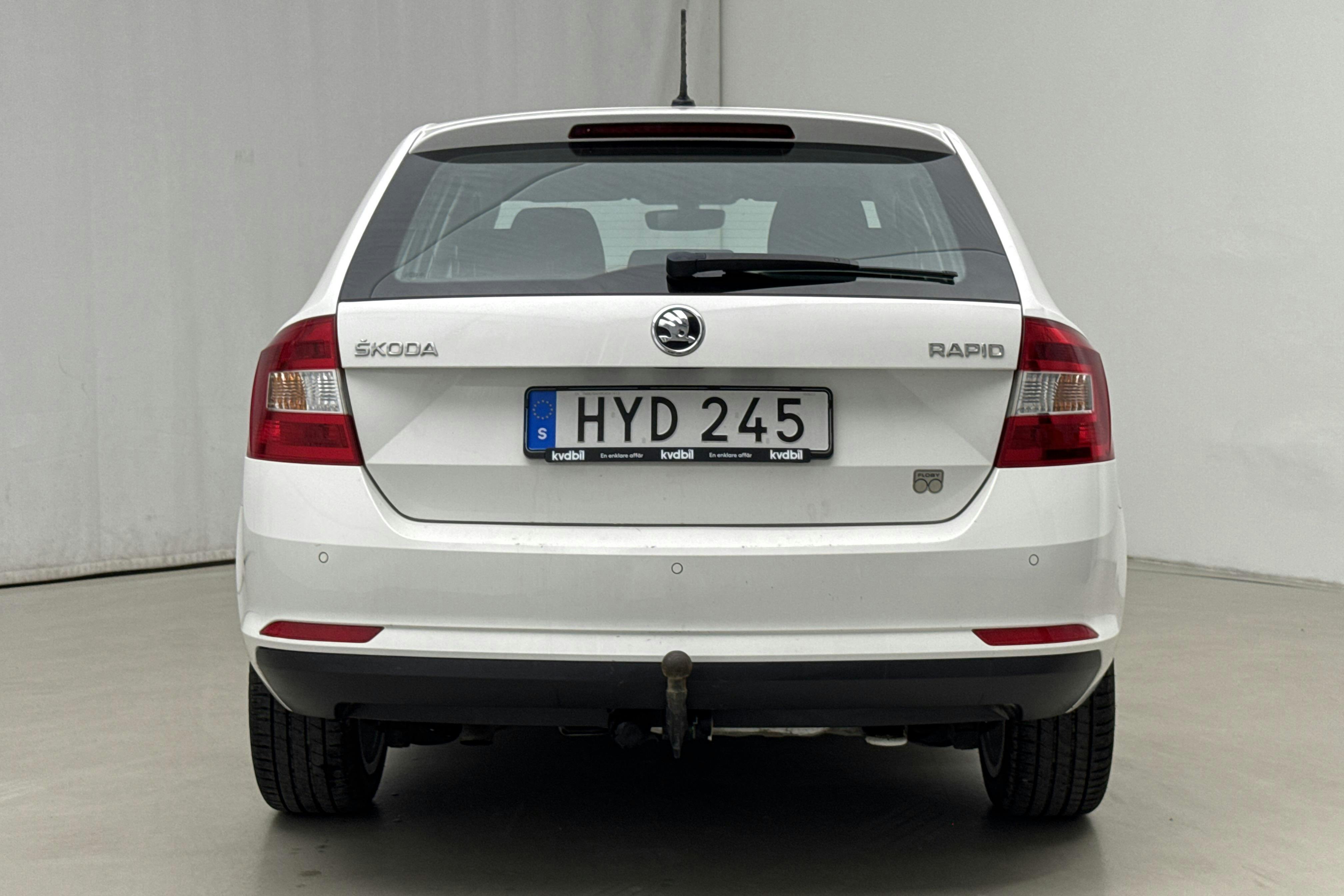 Skoda Rapid 1.4 TDI Spaceback (90hk) - 10 628 mil - Manuell - vit - 2016