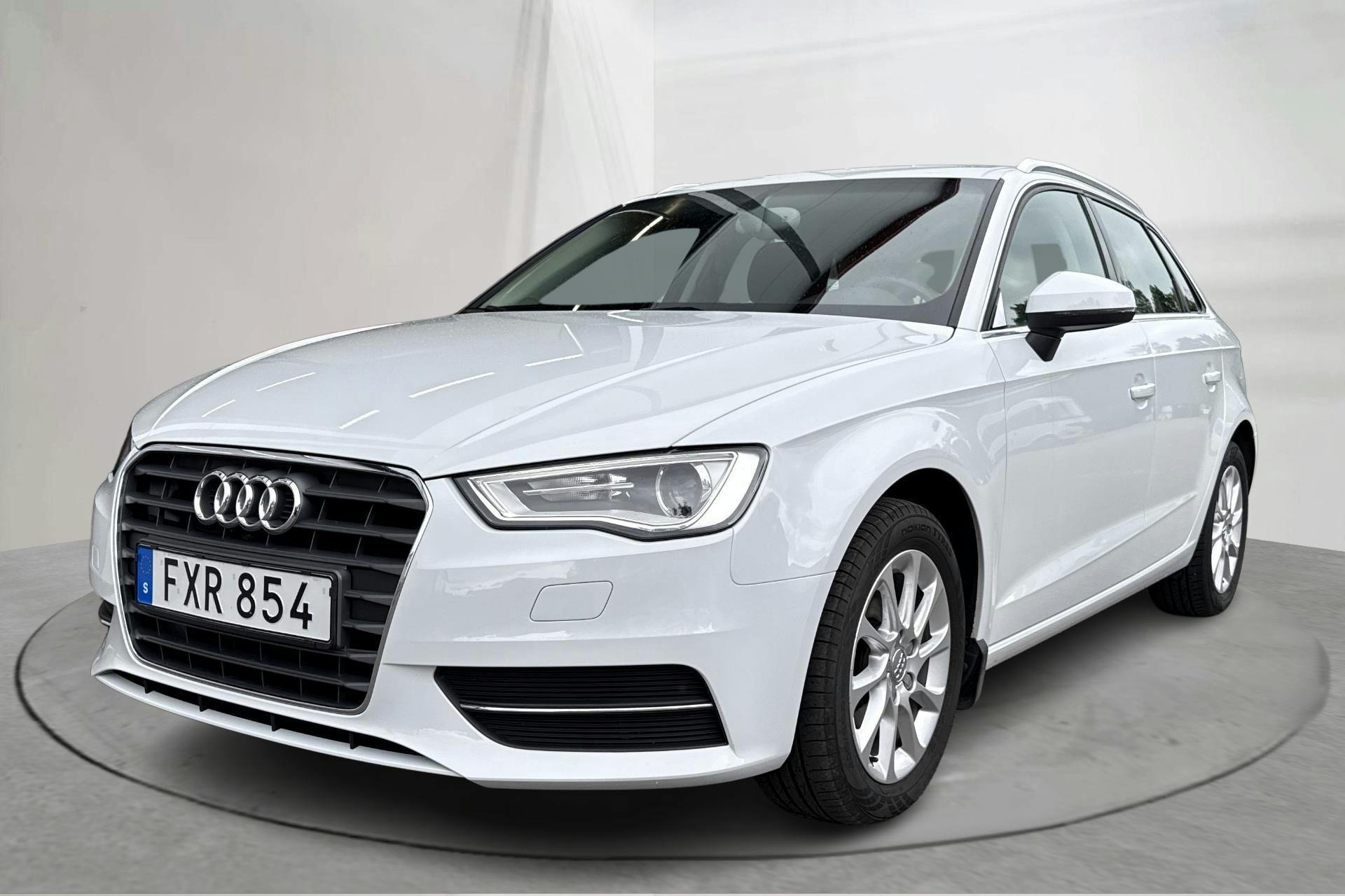 Audi A3 1.2 TFSI Sportback (110hk) - 59 370 km - Manual - white - 2015