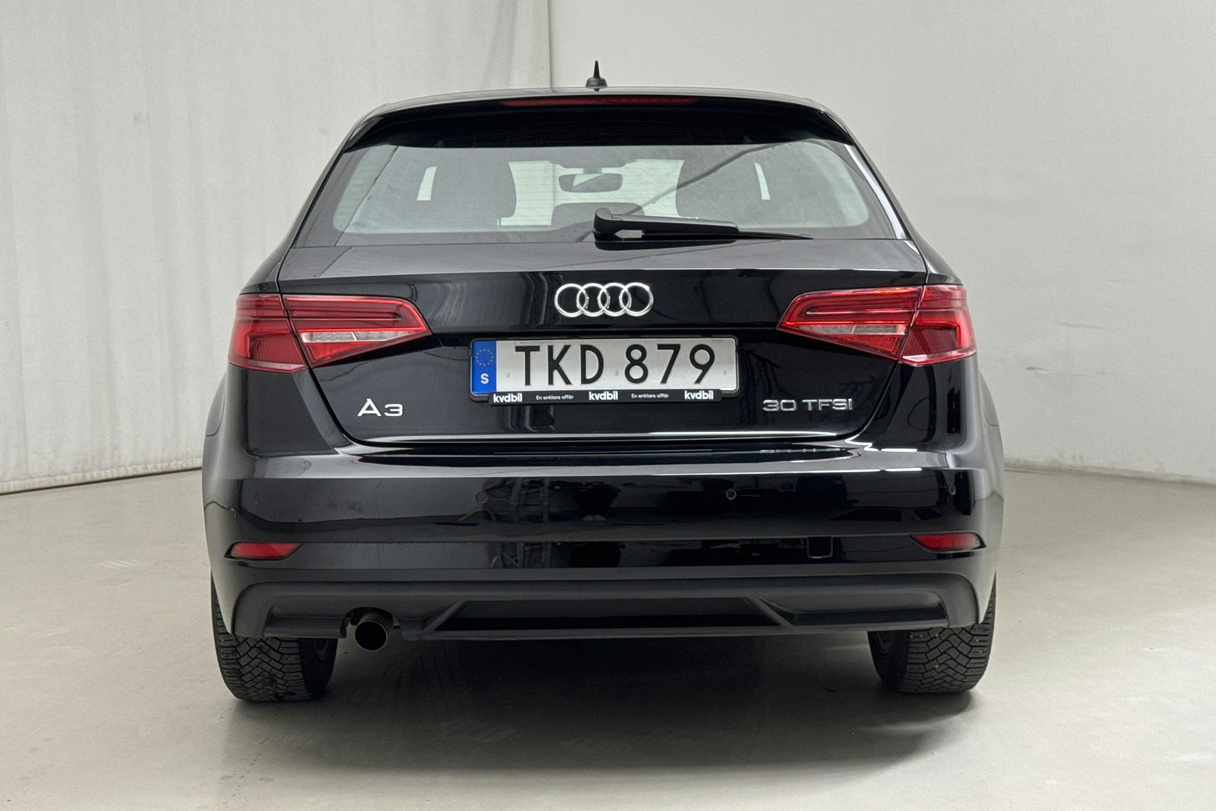 Audi A3 Sportback 30 TFSI (116hk) - 14 552 mil - Automat - svart - 2019