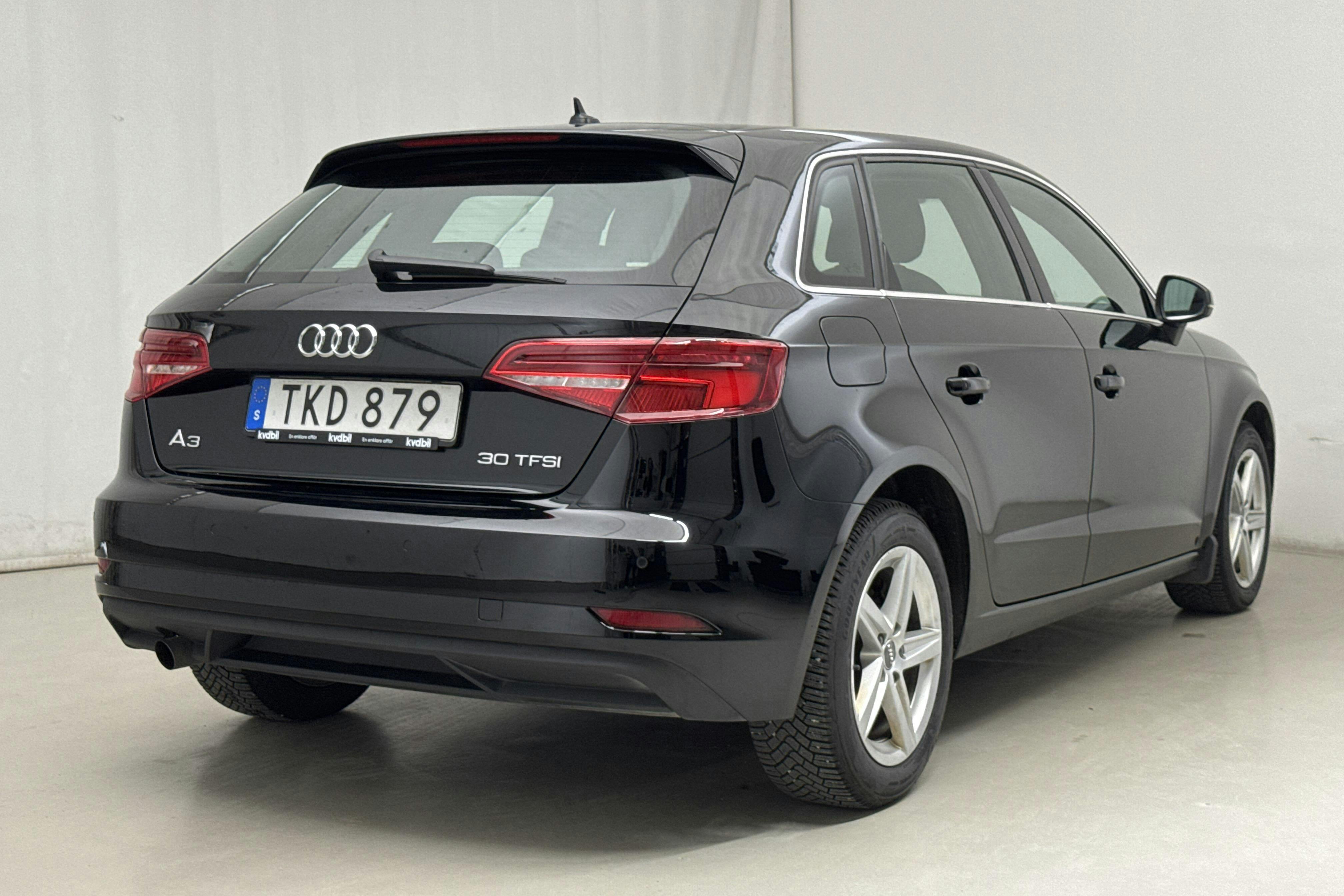 Audi A3 Sportback 30 TFSI (116hk) - 14 552 mil - Automat - svart - 2019