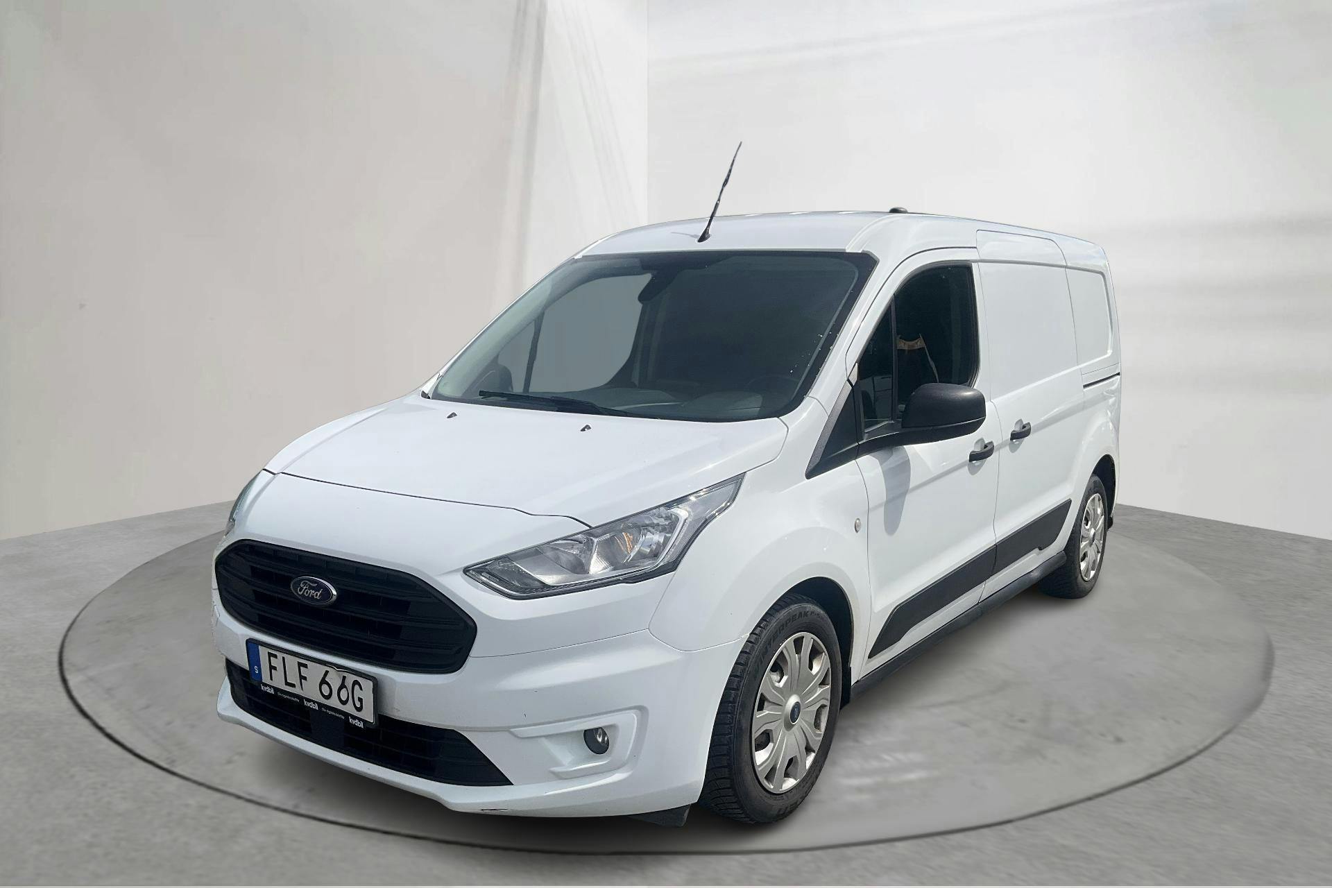 Presentationsfoto 1 av 14: Ford Transit Connect 1.5 EcoBlue (100hk) - 15 064 mil - Automat - vit - 2019