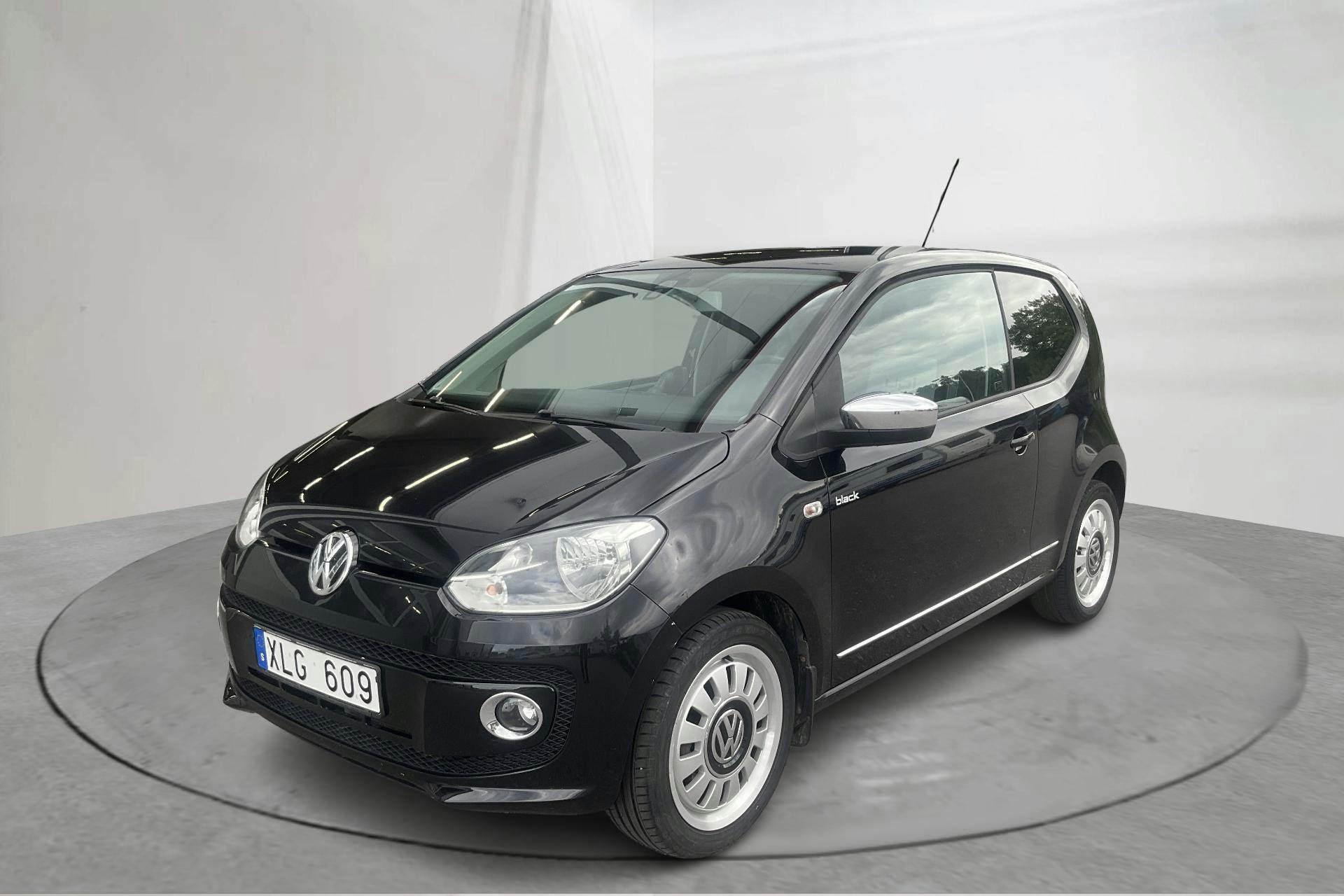 VW up! 1.0 3dr (75hk) - 47 610 km - Manual - black - 2012
