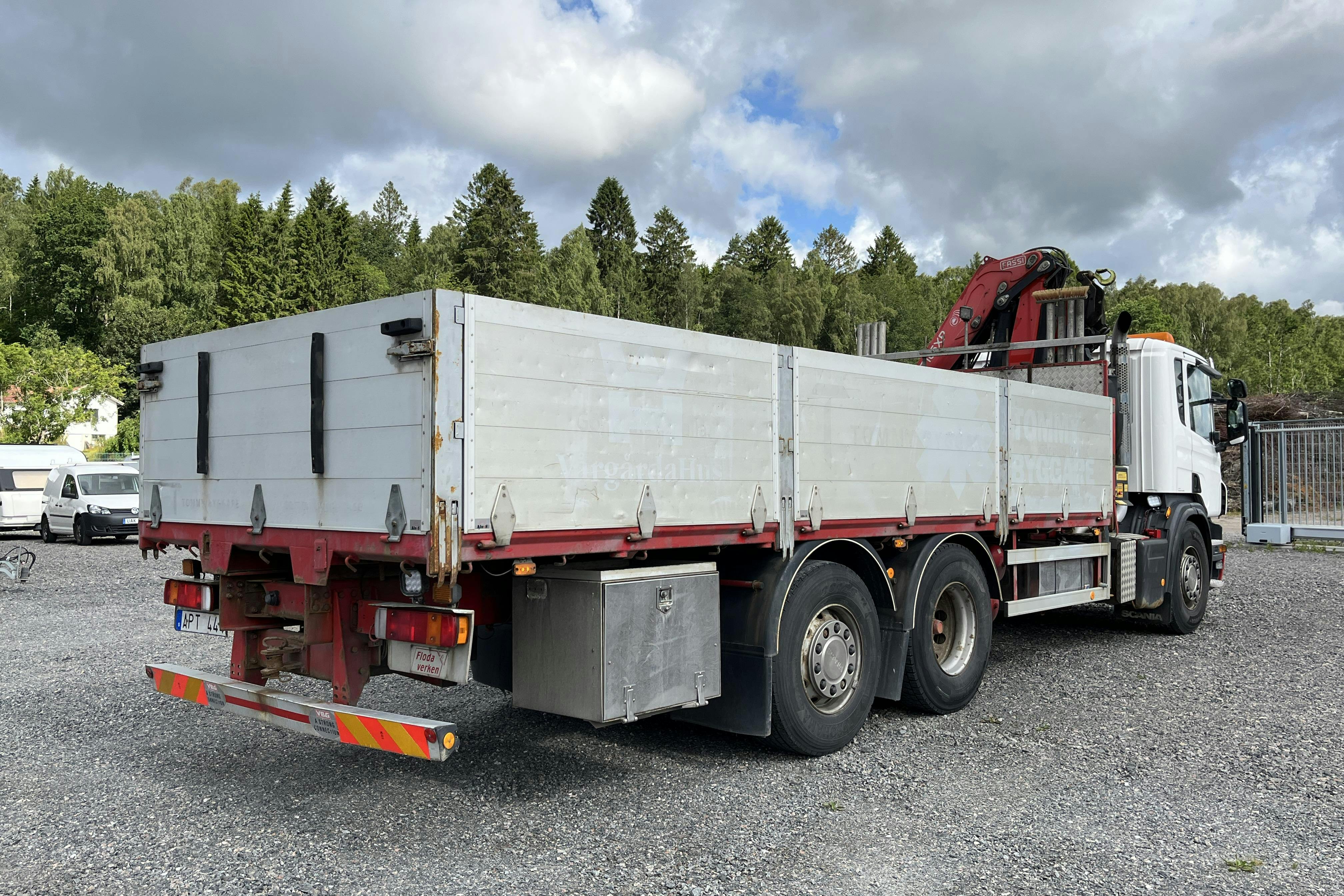 Scania P270 - 459 399 km - Automat - vit - 2008