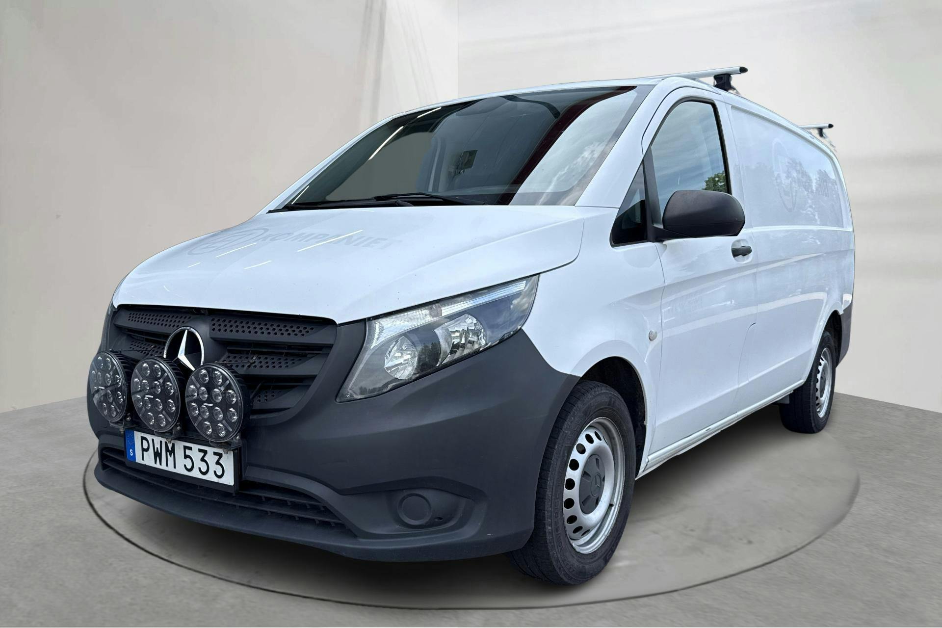 Mercedes Vito 111 CDI W640 (114hk) - 121 660 km - Käsitsi - valge - 2017