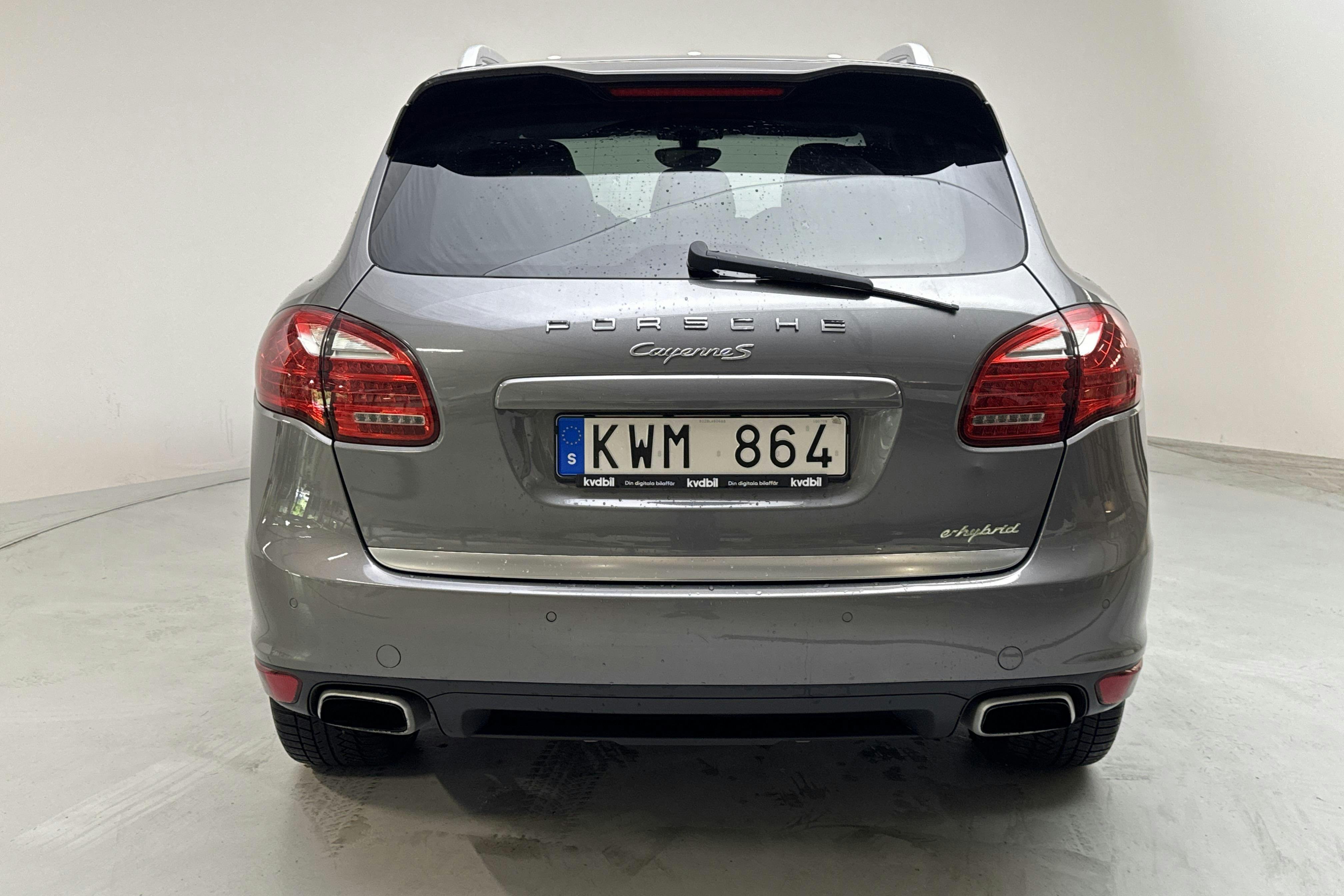 Porsche Cayenne S Hybrid (380hk) - 20 580 mil - Automat - Dark Grey - 2011