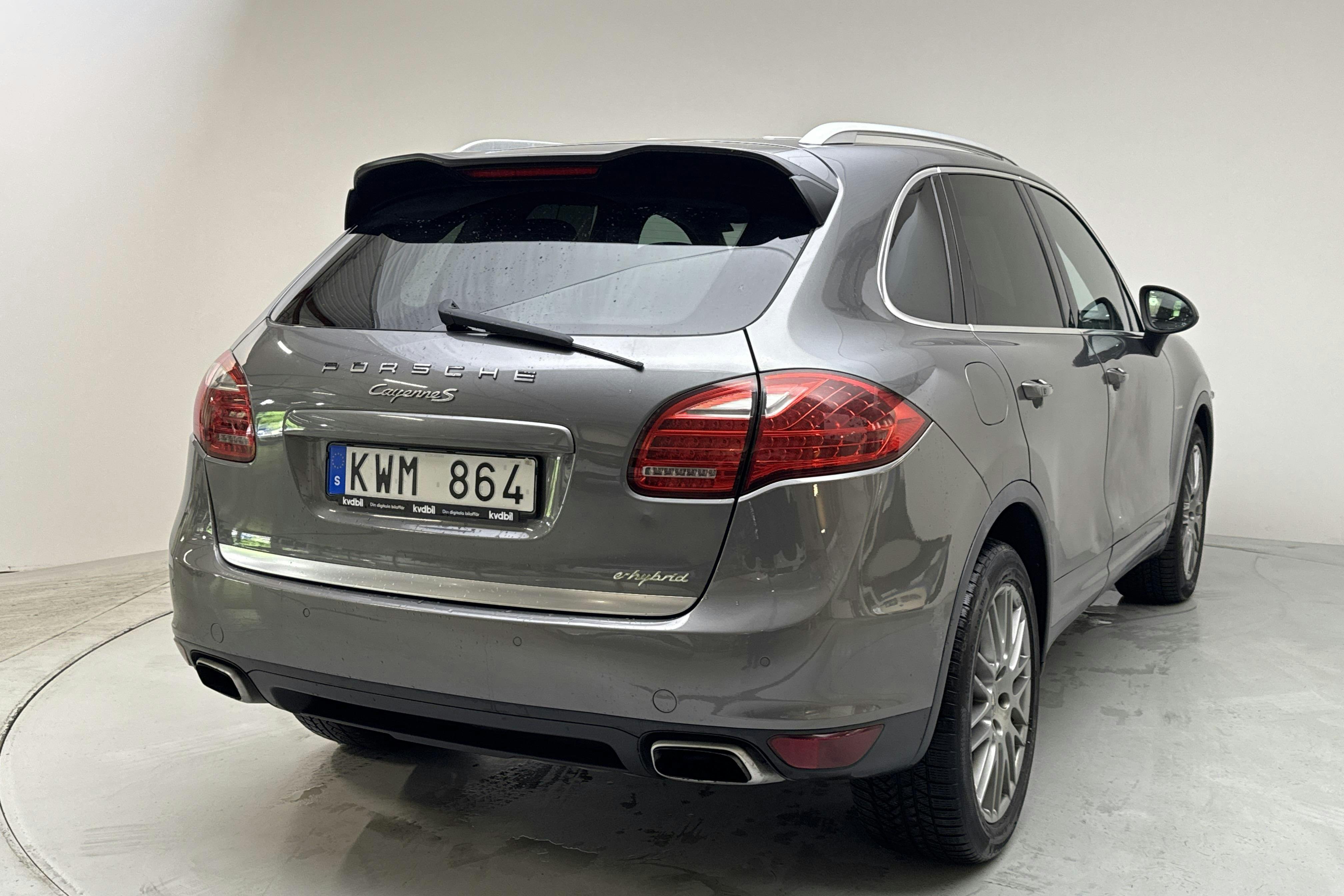 Porsche Cayenne S Hybrid (380hk) - 20 580 mil - Automat - Dark Grey - 2011