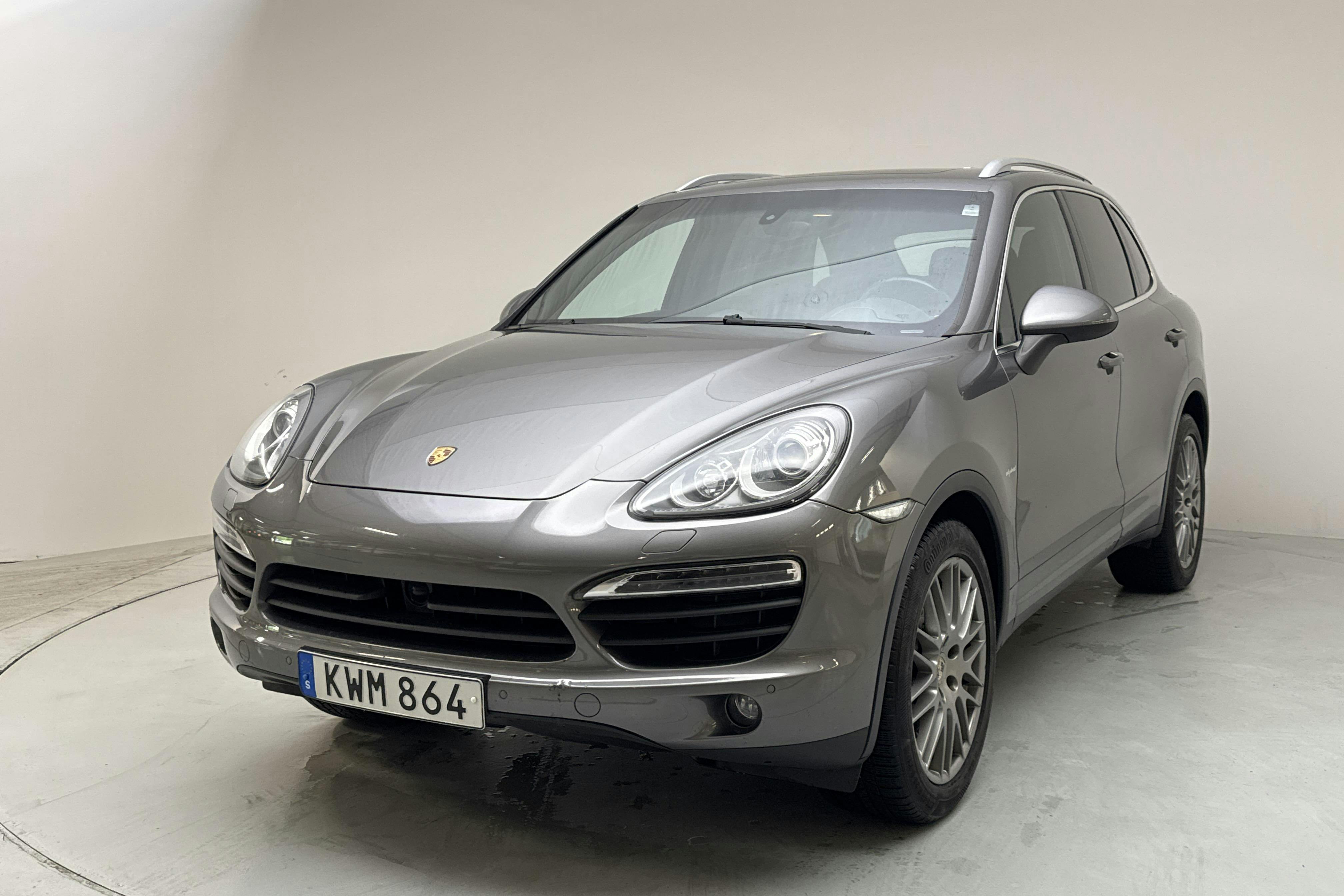 Porsche Cayenne S Hybrid (380hk) - 205 800 km - Automatic - Dark Grey - 2011