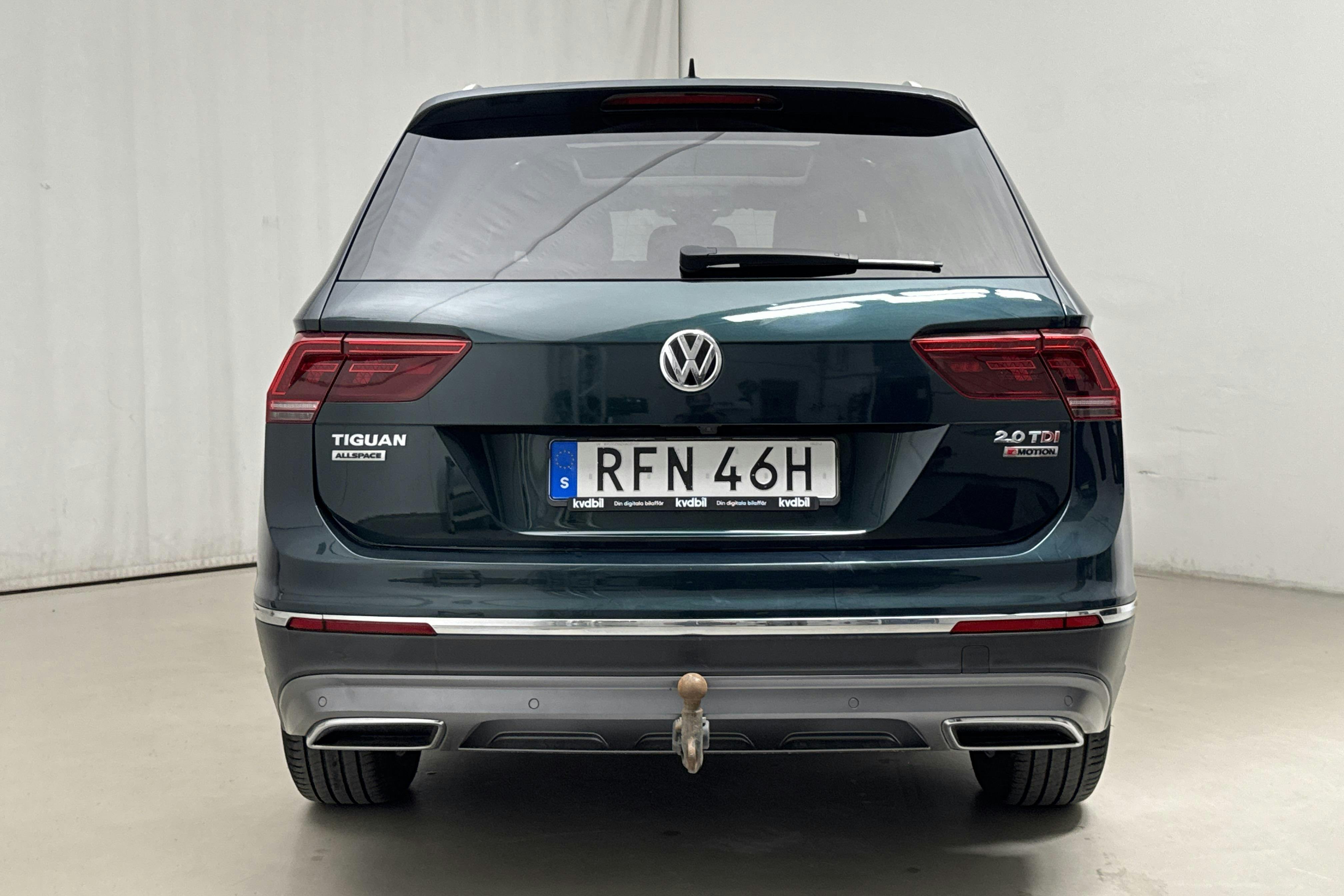VW Tiguan Allspace 2.0 TDI 4MOTION (190hk) - 10 339 mil - Automat - Dark Green - 2019