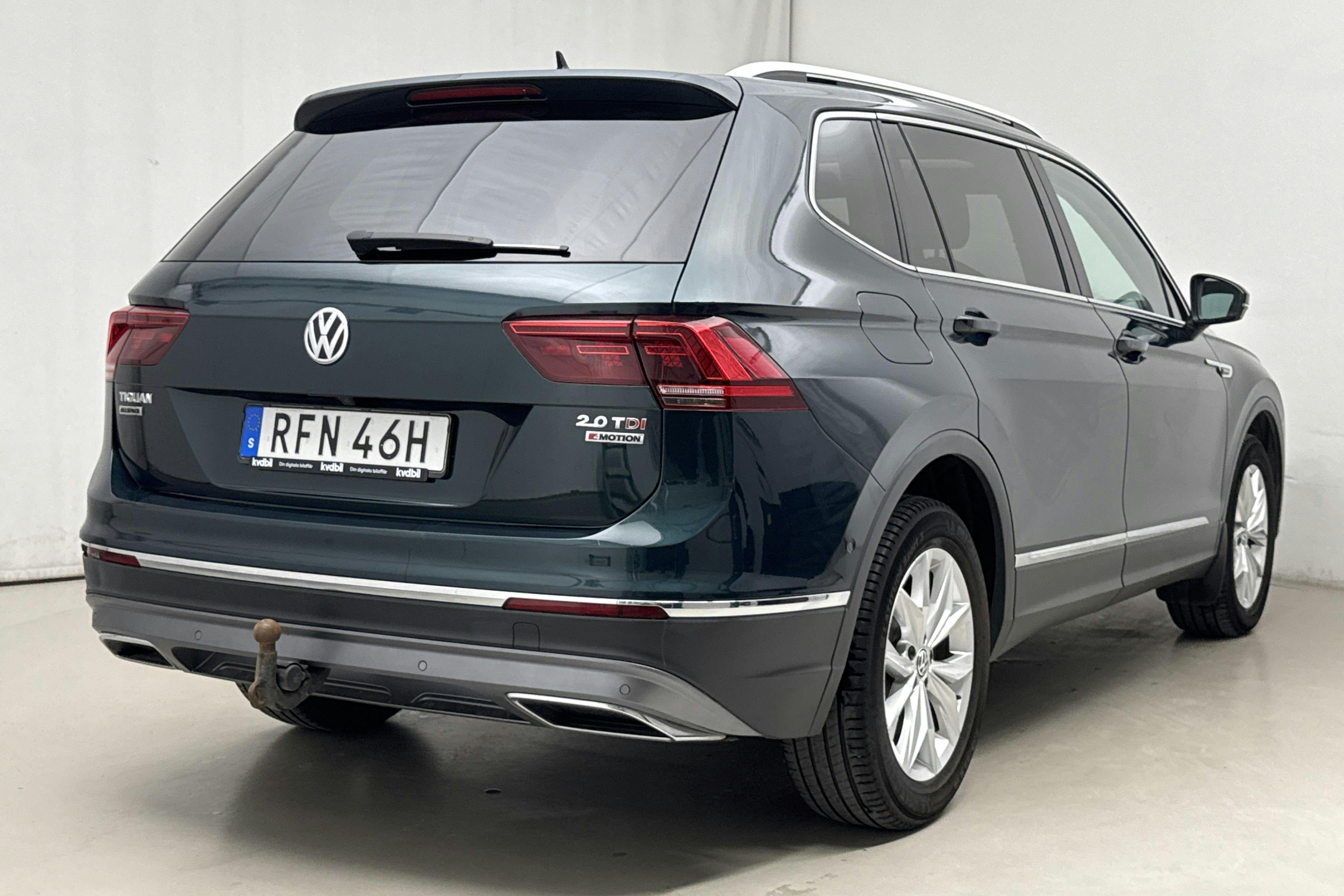 VW Tiguan Allspace 2.0 TDI 4MOTION (190hk) - 10 339 mil - Automat - Dark Green - 2019