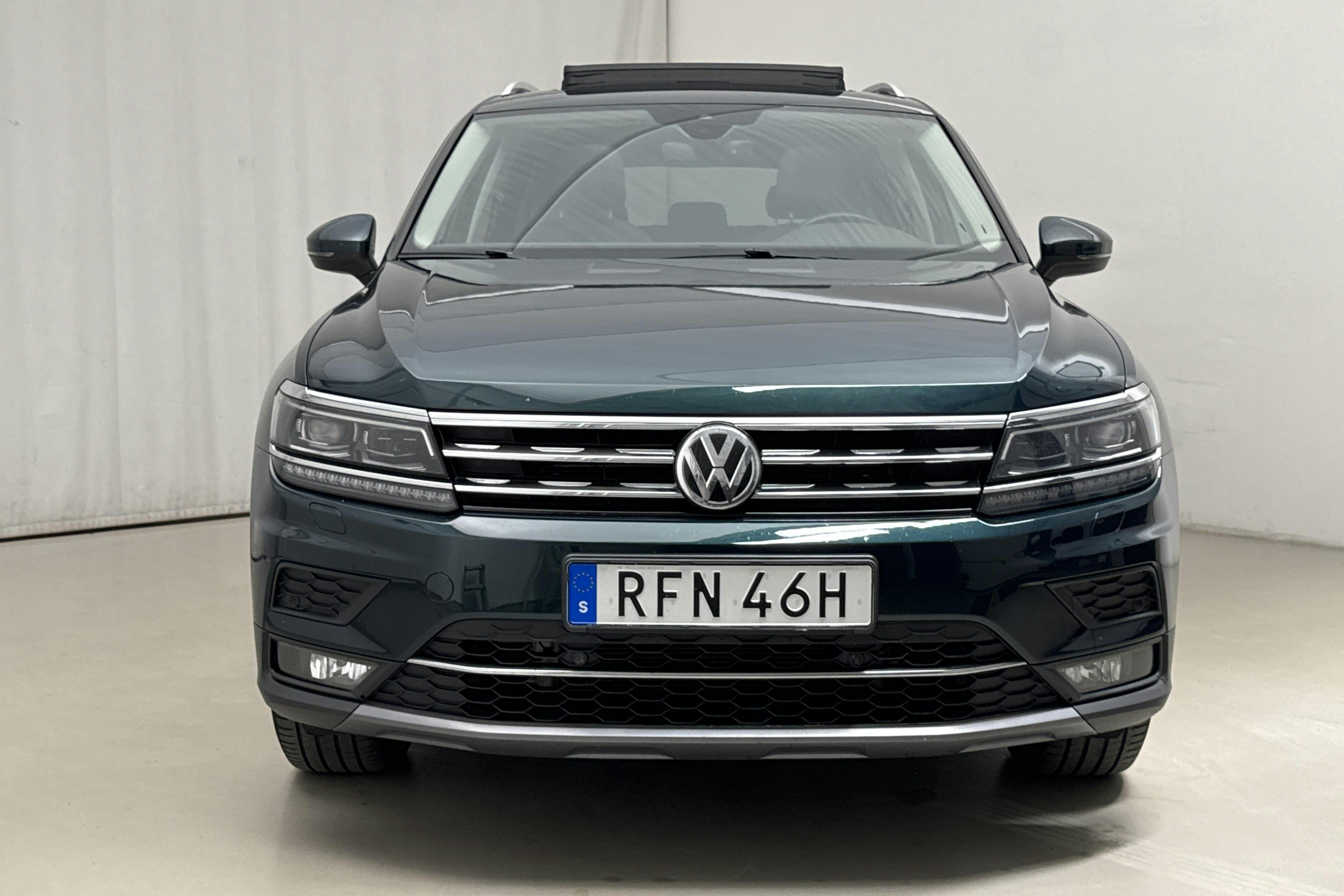 VW Tiguan Allspace 2.0 TDI 4MOTION (190hk) - 10 339 mil - Automat - Dark Green - 2019