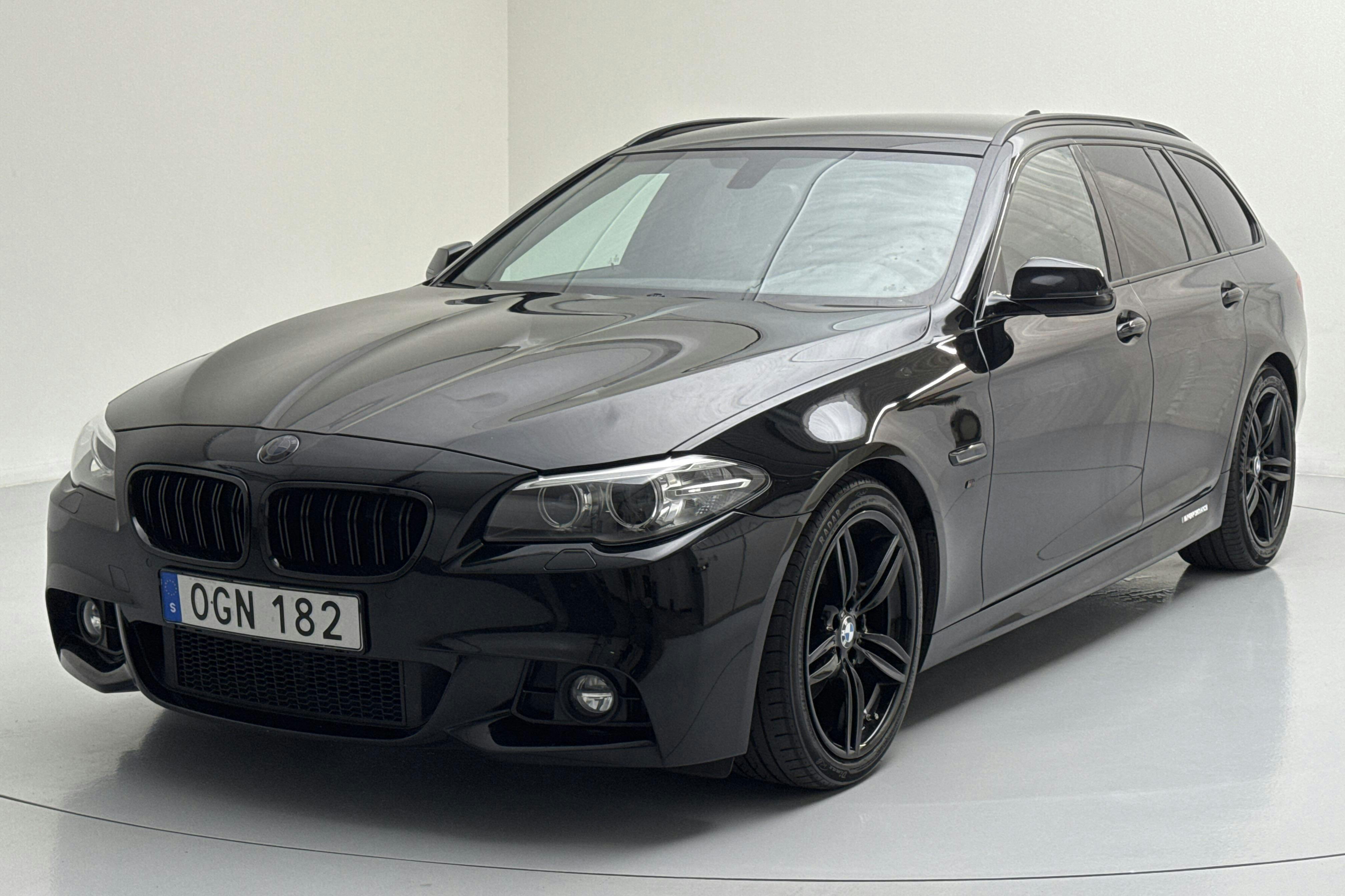 BMW 520d Touring, F11 (190hk) - 125 810 km - Automatic - black - 2017