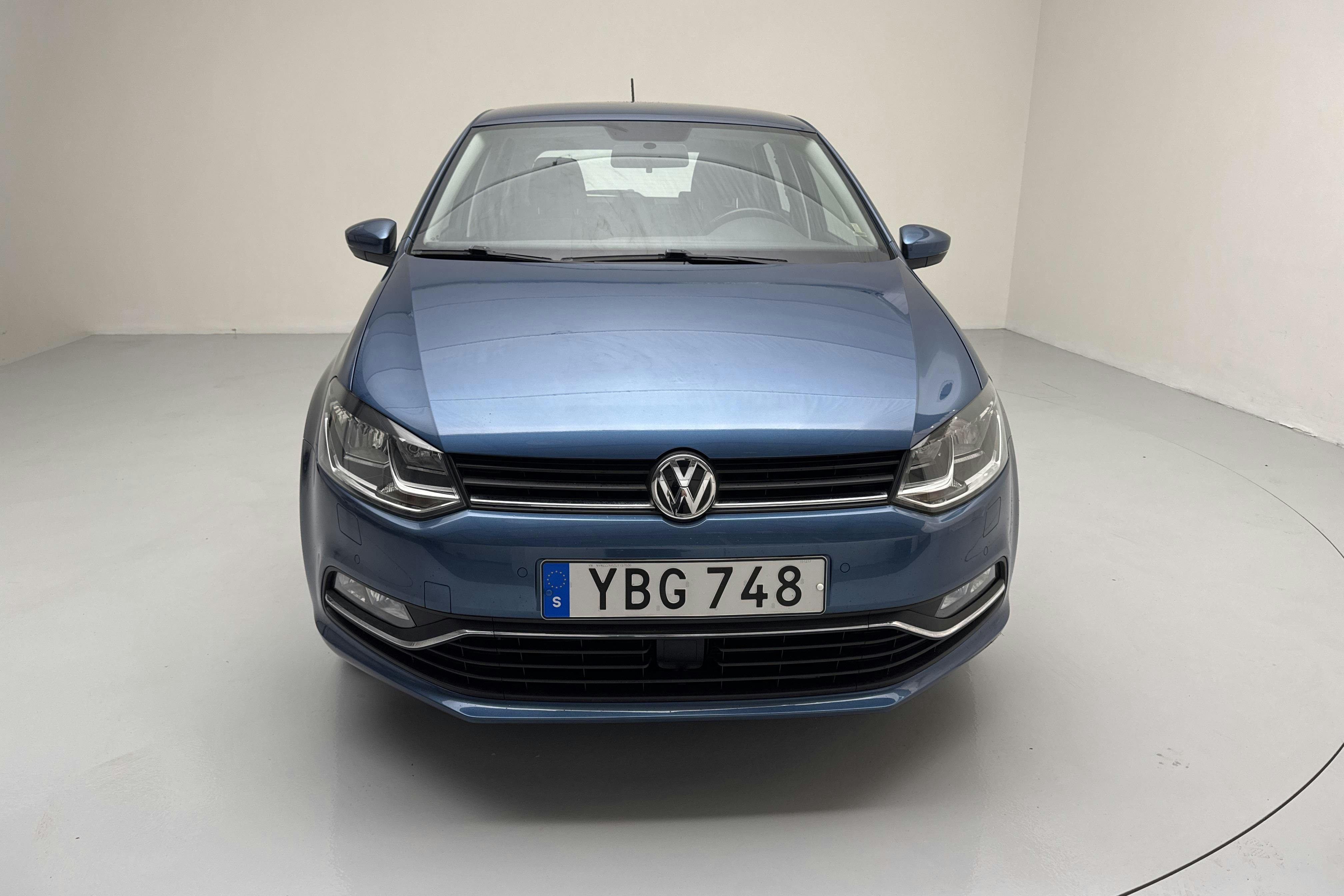 VW Polo 1.2 TSI 5dr (90hk) - 4 189 mil - Manuell - blå - 2016