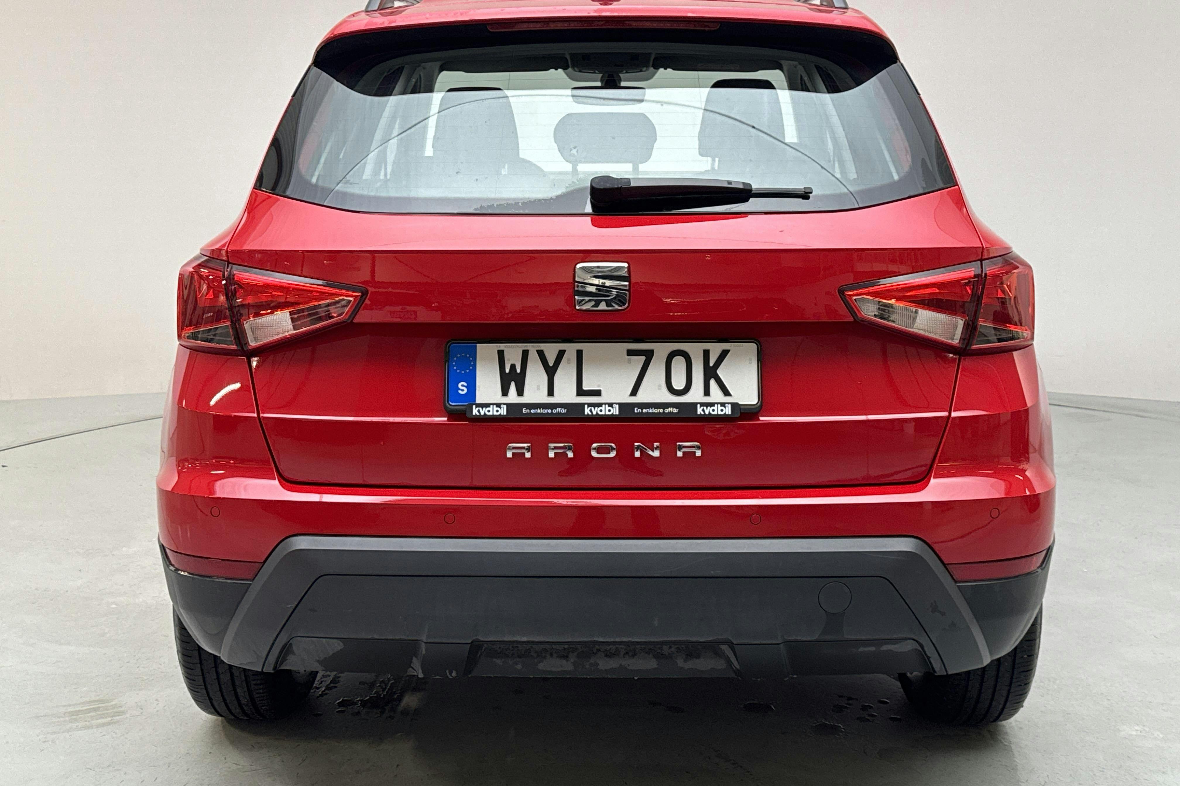 Seat Arona 1.0 TSI (110hk) - 1 343 mil - Automat - röd - 2021