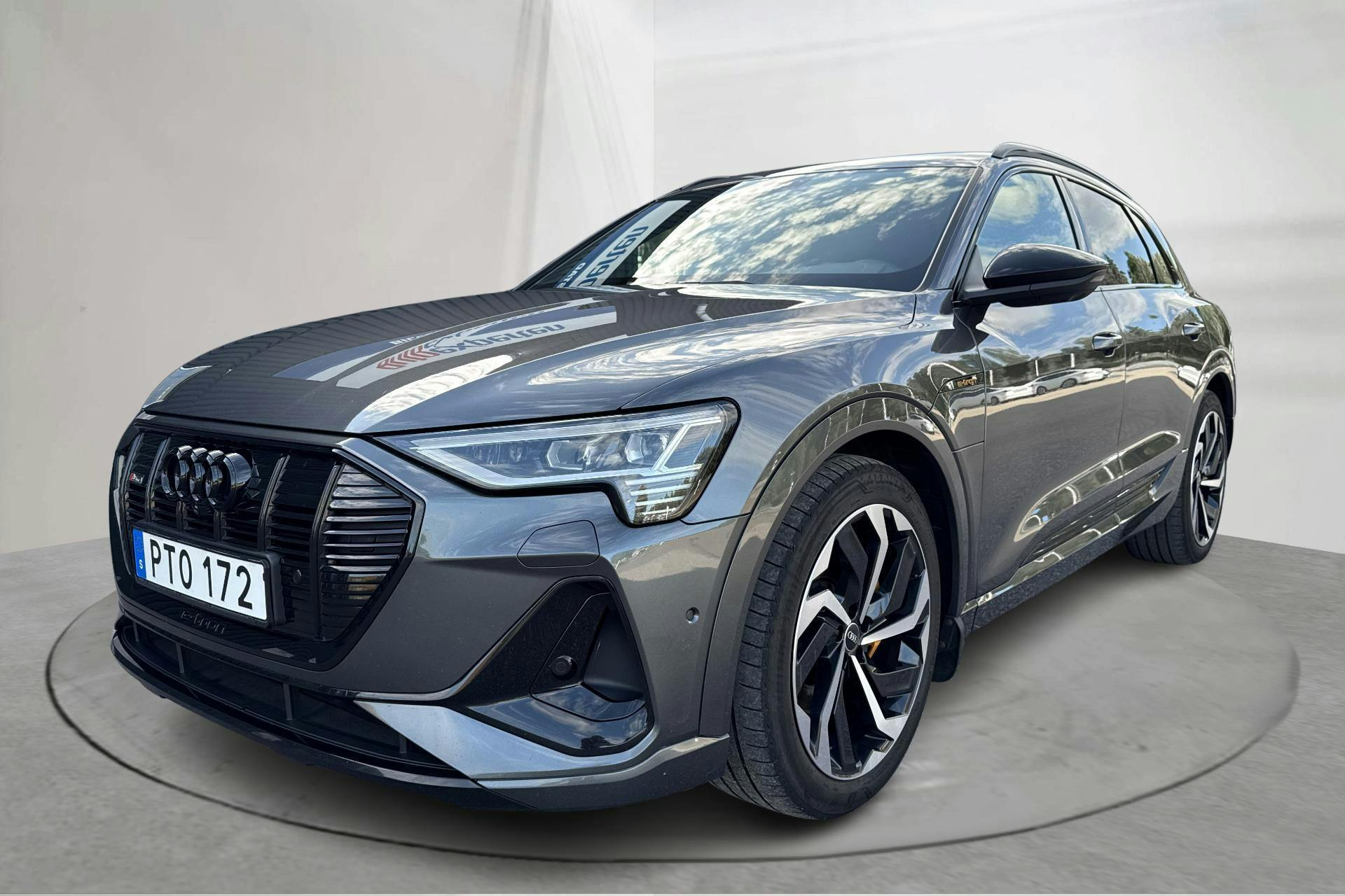 Audi e-tron 55 quattro 95 kWh (360hk) - 97 900 km - Automatic - gray - 2022