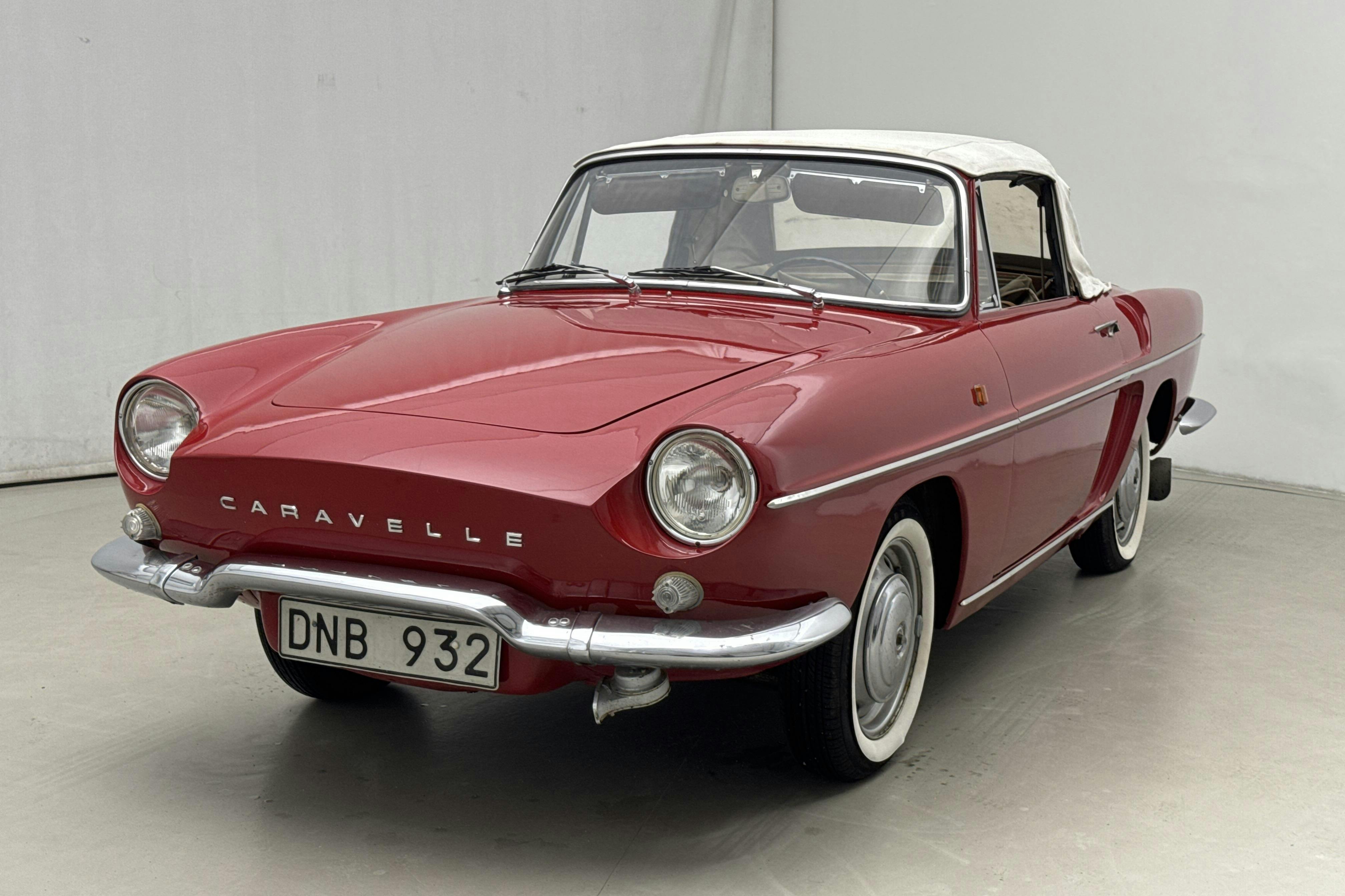 Renault Caravelle Cabriolet 1.0 (44hk) - 5 238 mil - Manuell - röd - 1964