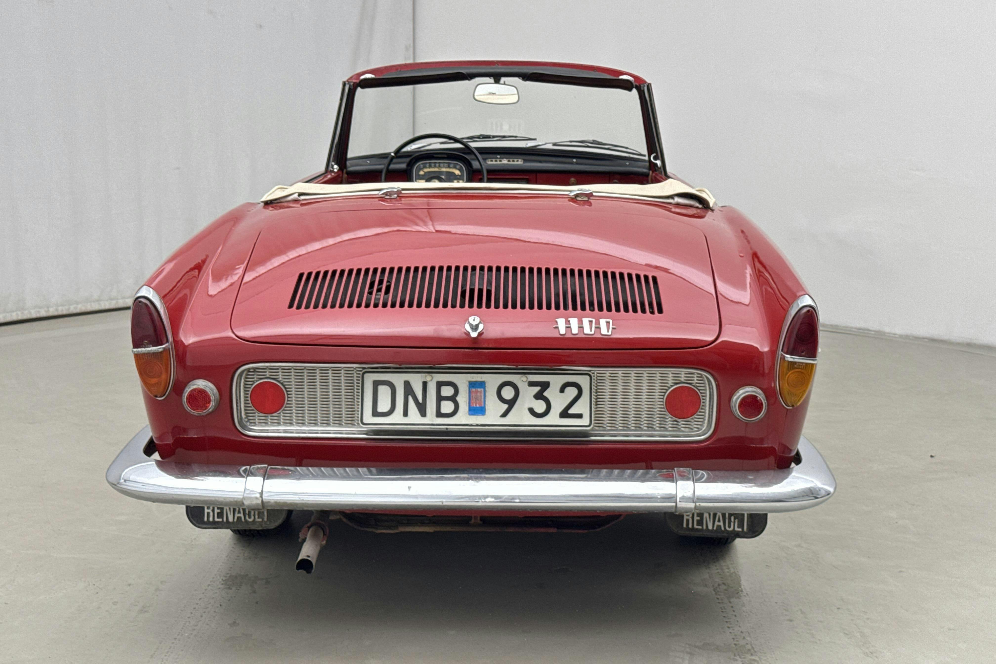 Renault Caravelle Cabriolet 1.0 (44hk) - 5 238 mil - Manuell - röd - 1964