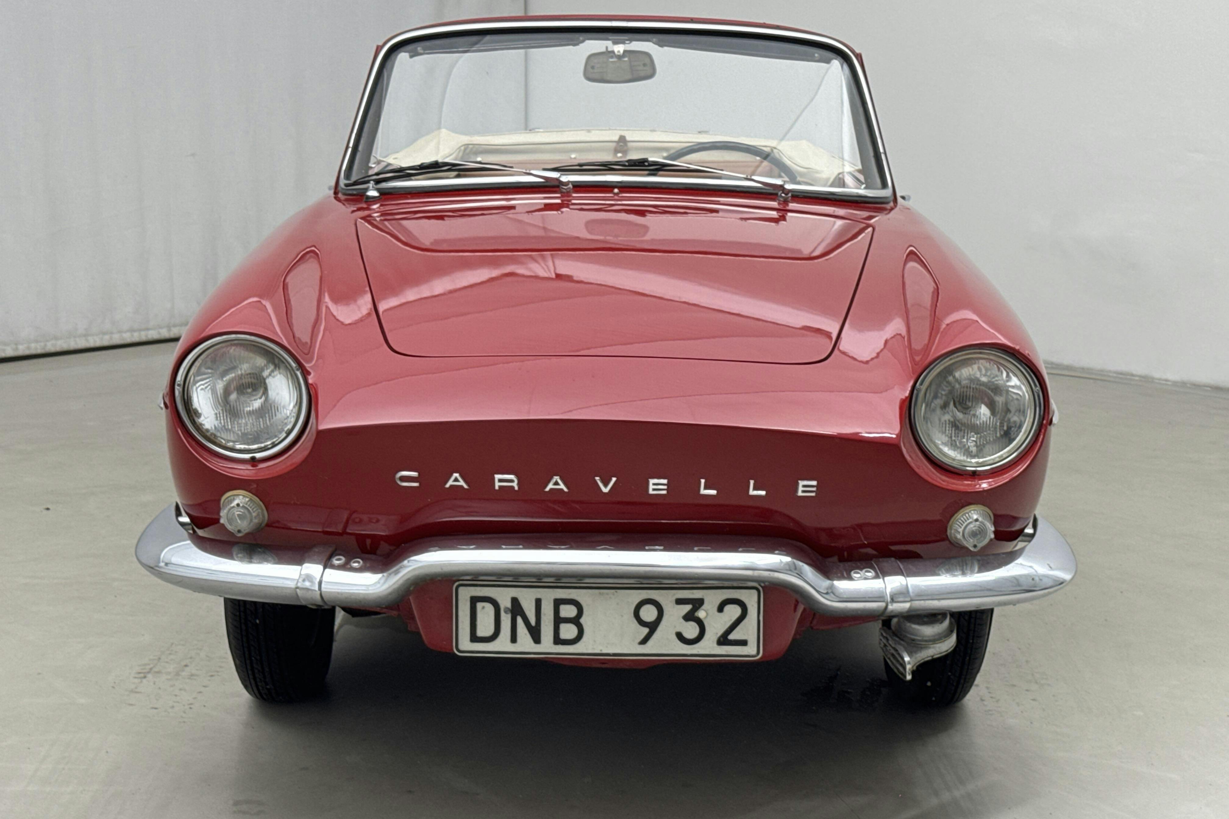Renault Caravelle Cabriolet 1.0 (44hk) - 5 238 mil - Manuell - röd - 1964