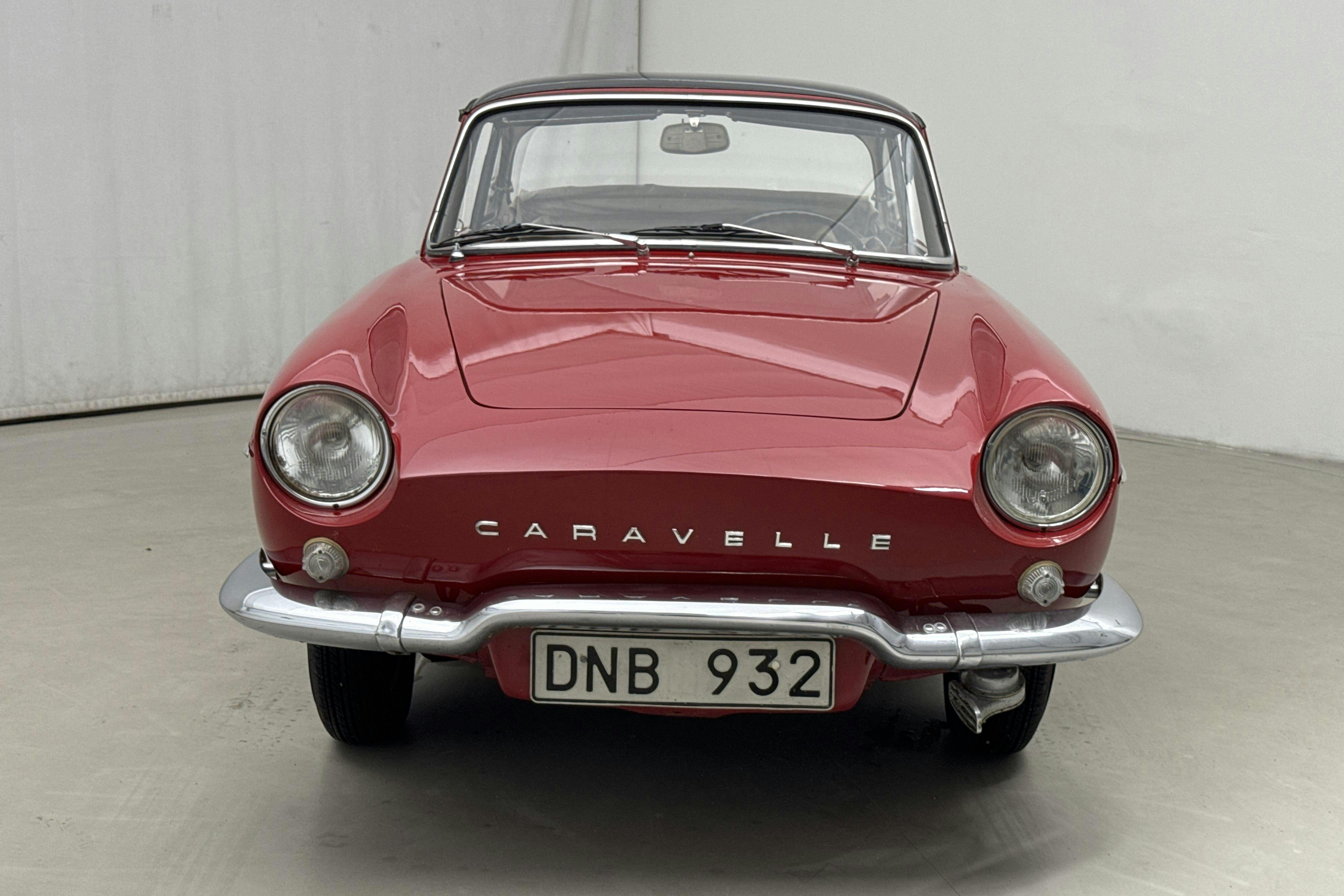 Presentationsfoto 22 av 22: Renault Caravelle Cabriolet 1.0 (44hk) - 5 238 mil - Manuell - röd - 1964